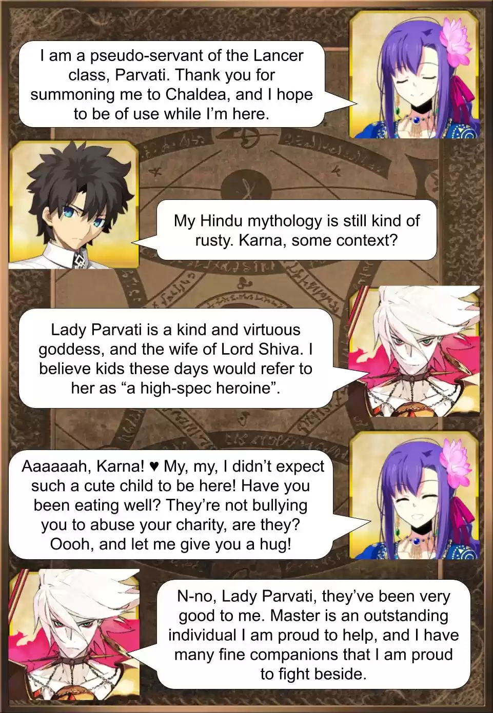 Fate/Grand Order Daily Chaldea (Doujinshi) Ch. 155 Parvati Arrives