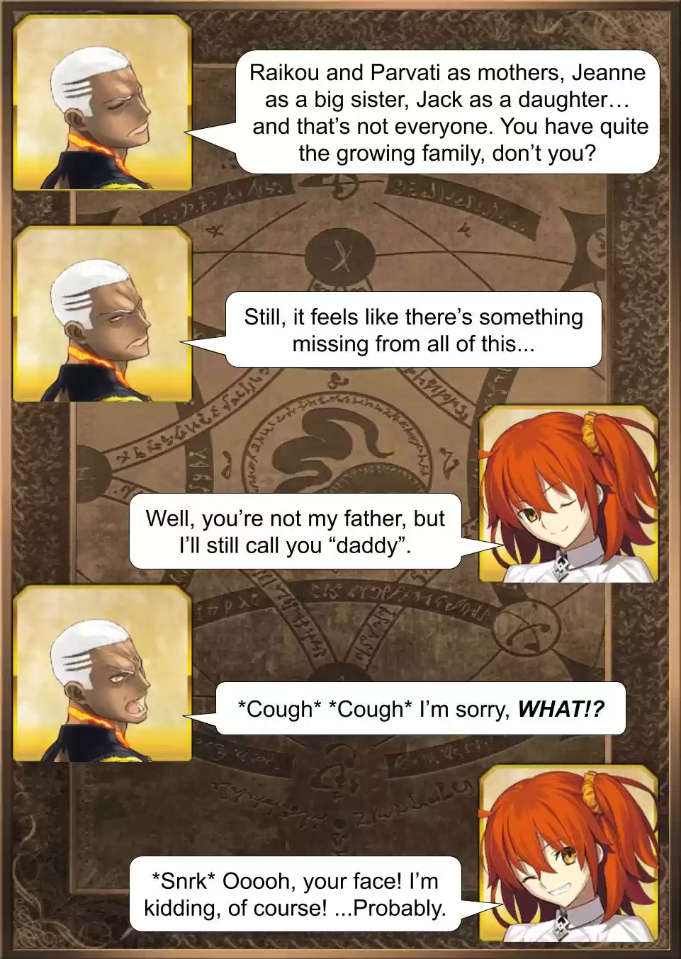 Fate/Grand Order Daily Chaldea (Doujinshi) Ch. 157 Family