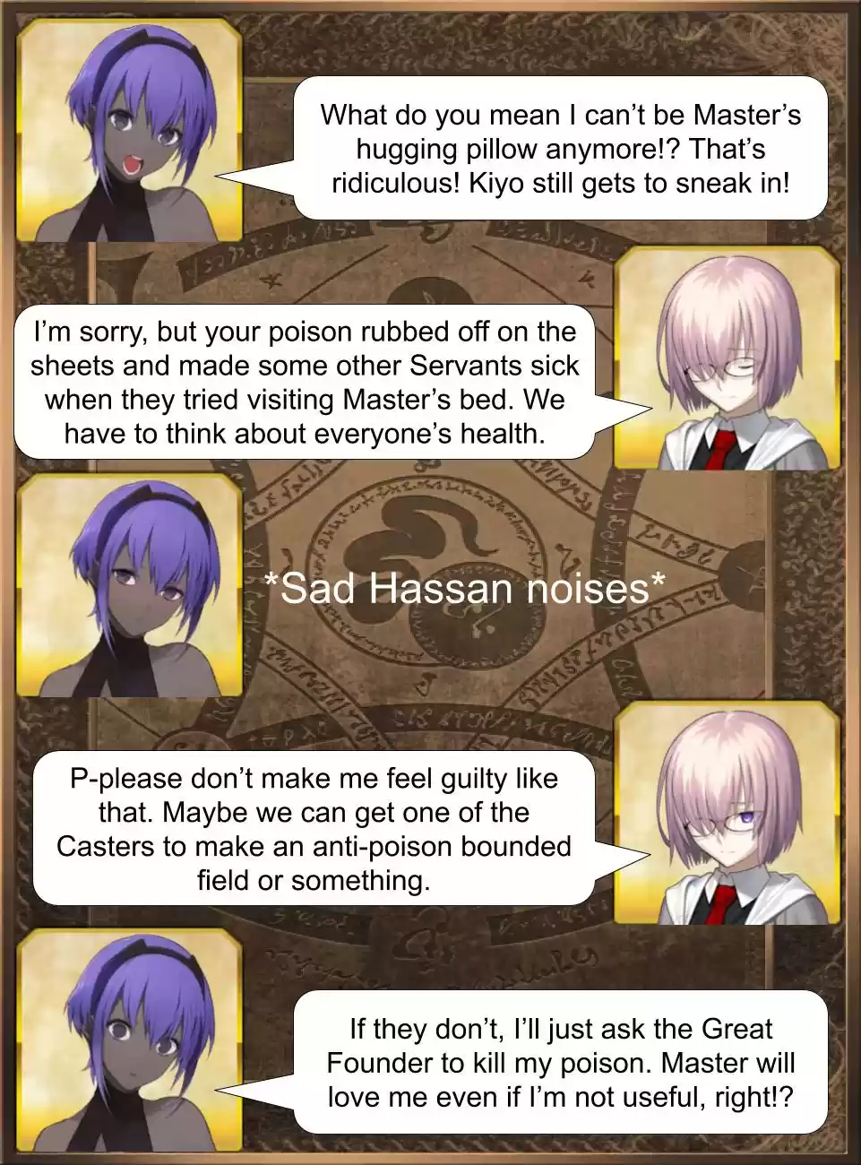 Fate/Grand Order Daily Chaldea (Doujinshi) Ch. 158 Purpose