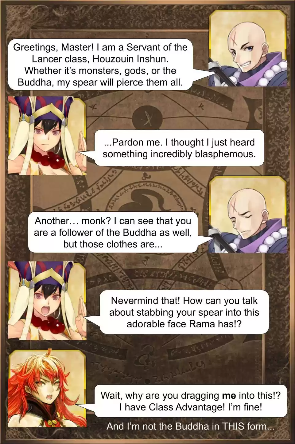 Fate/Grand Order Daily Chaldea (Doujinshi) Ch. 168 The Spearmaster Arrives