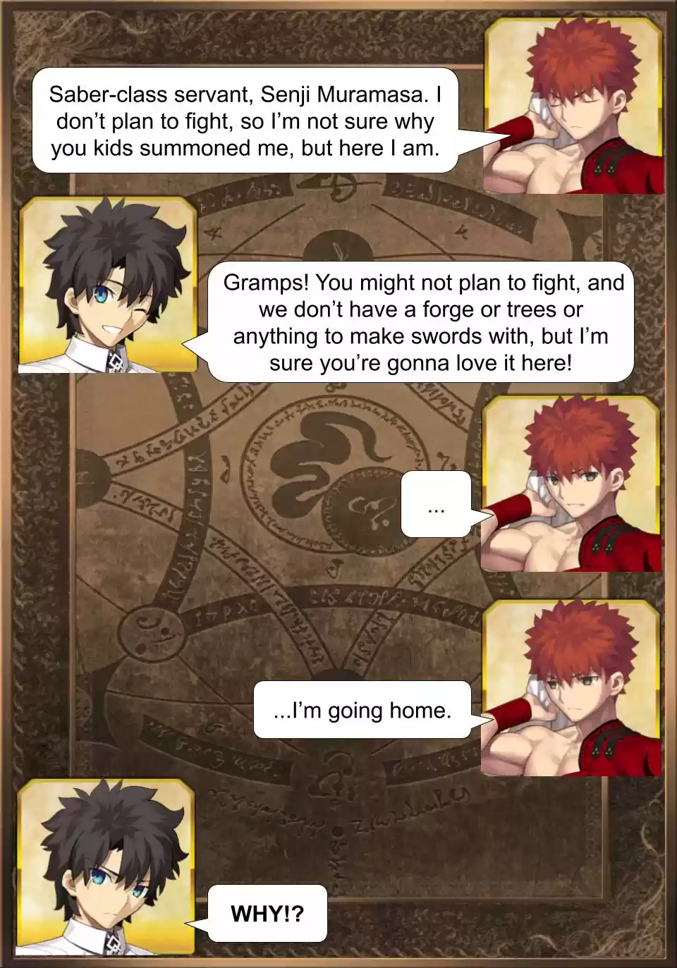 Fate/Grand Order Daily Chaldea (Doujinshi) Ch. 172 What Happened