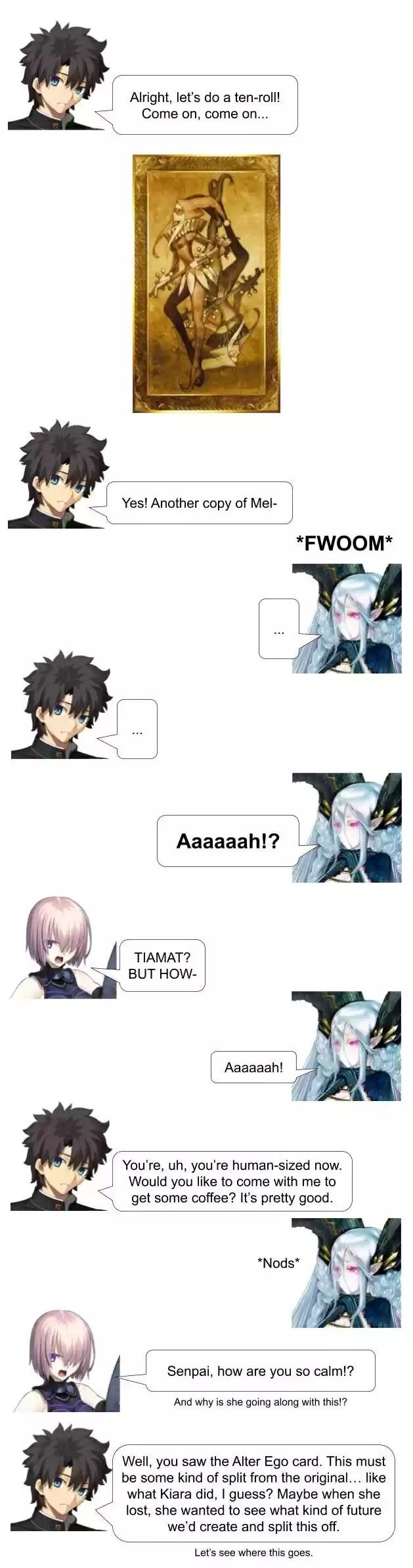 Fate/Grand Order Daily Chaldea (Doujinshi) Ch. 18 An Unexpected Visitor Part 1