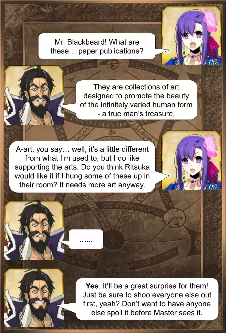 Fate/Grand Order Daily Chaldea (Doujinshi) Ch. 188 A Pirate Of Culture