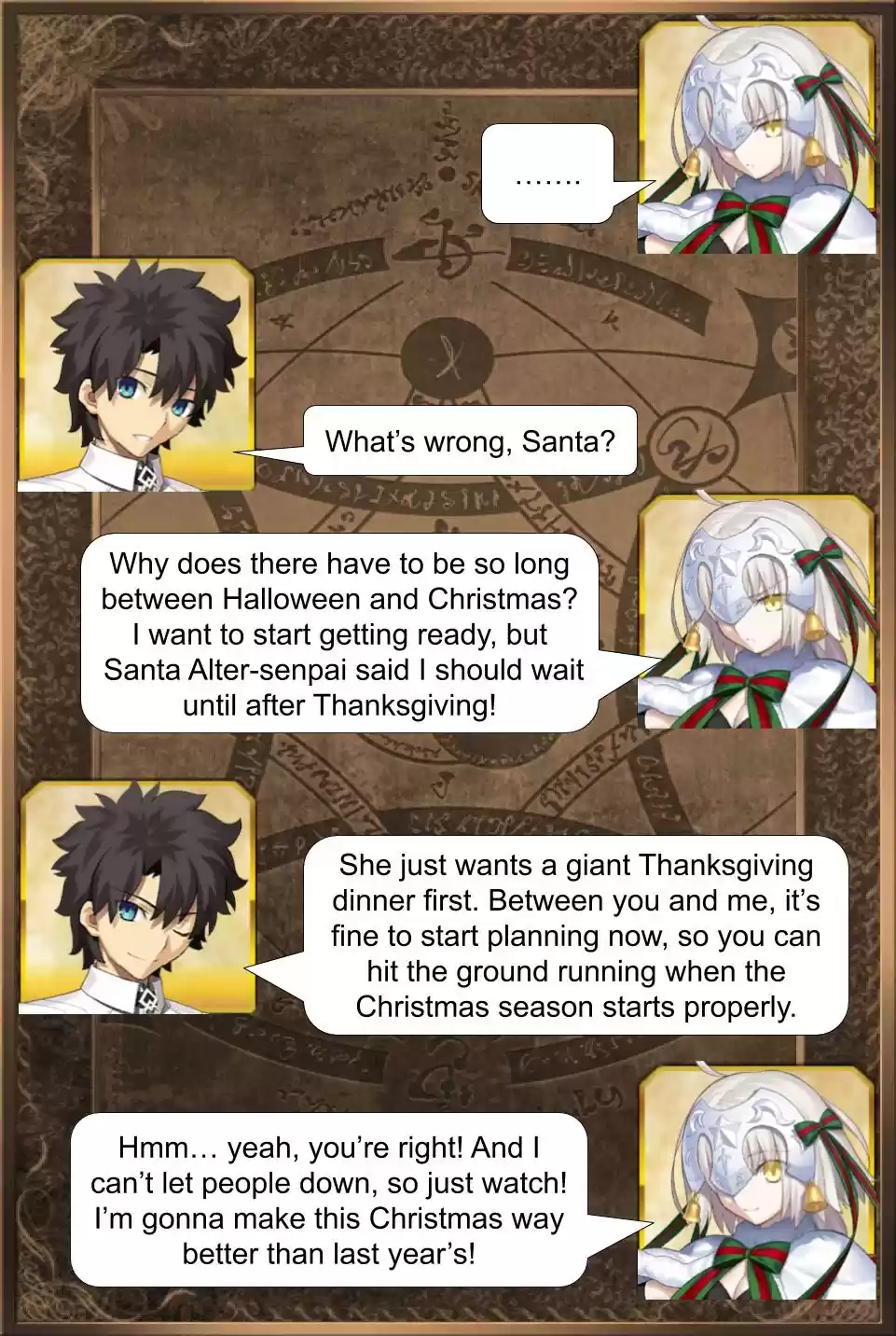 Fate/Grand Order Daily Chaldea (Doujinshi) Ch. 189 T'isn't The Season