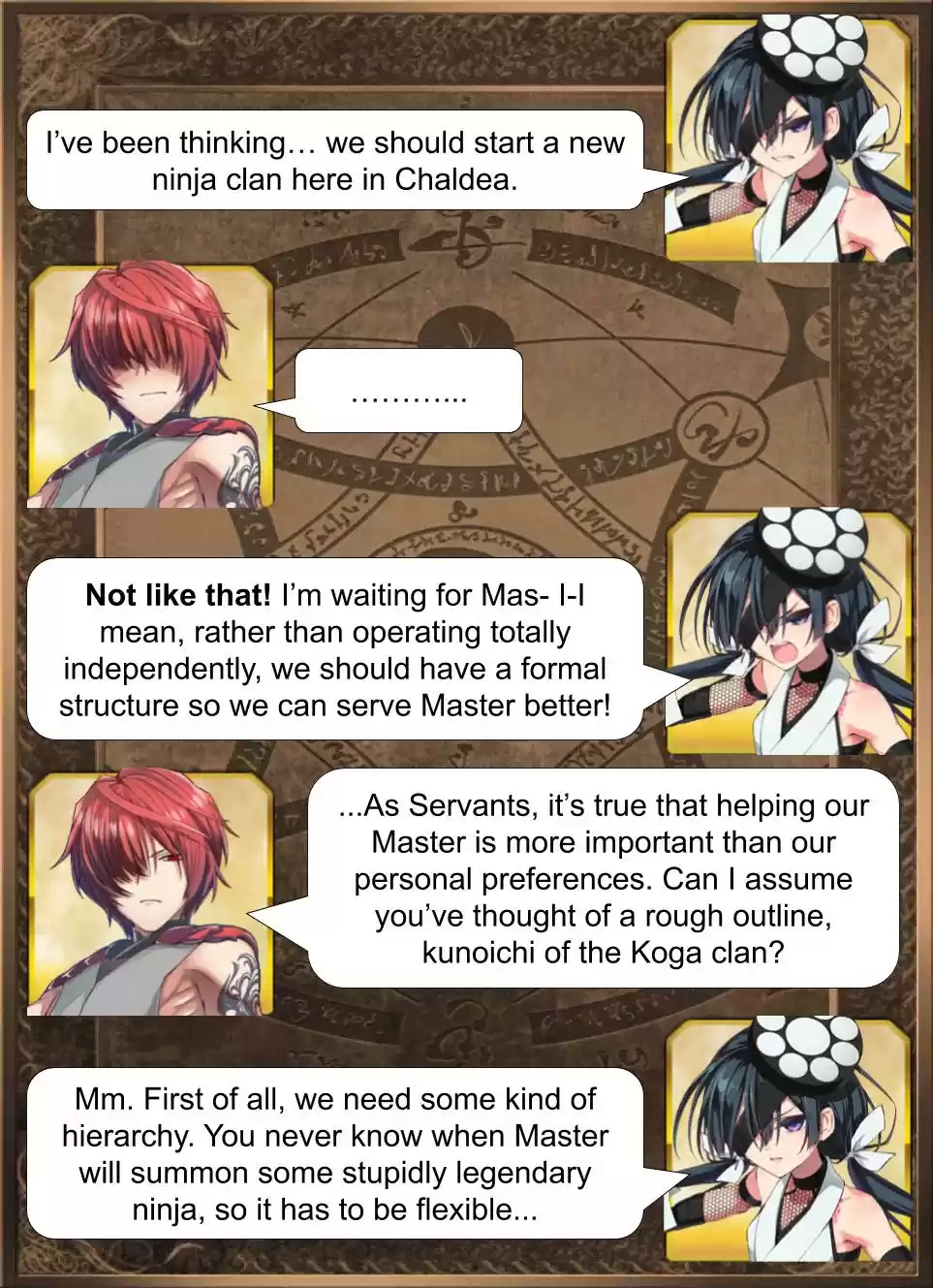 Fate/Grand Order Daily Chaldea (Doujinshi) Ch. 190 The New Clan