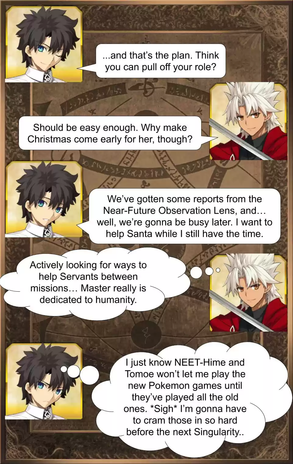 Fate/Grand Order Daily Chaldea (Doujinshi) Ch. 194 Master Planning