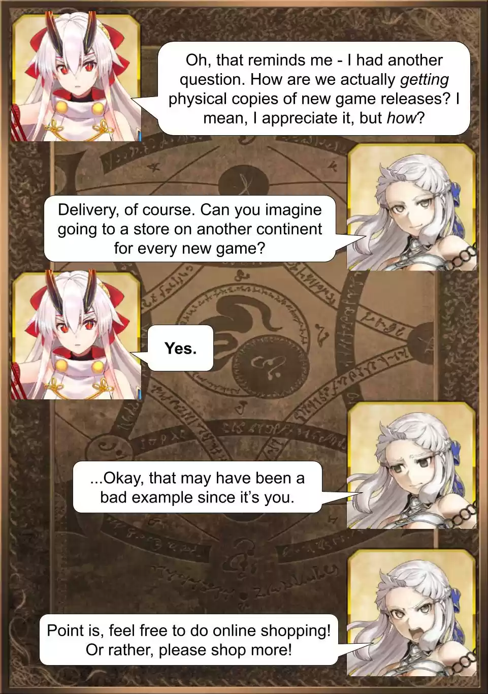 Fate/Grand Order Daily Chaldea (Doujinshi) Ch. 197 An Important Question