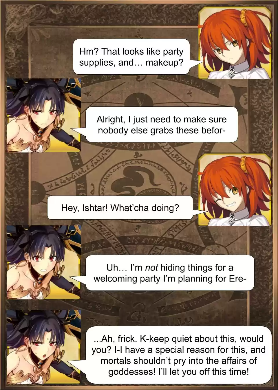 Fate/Grand Order Daily Chaldea (Doujinshi) Ch. 202 Private Affairs