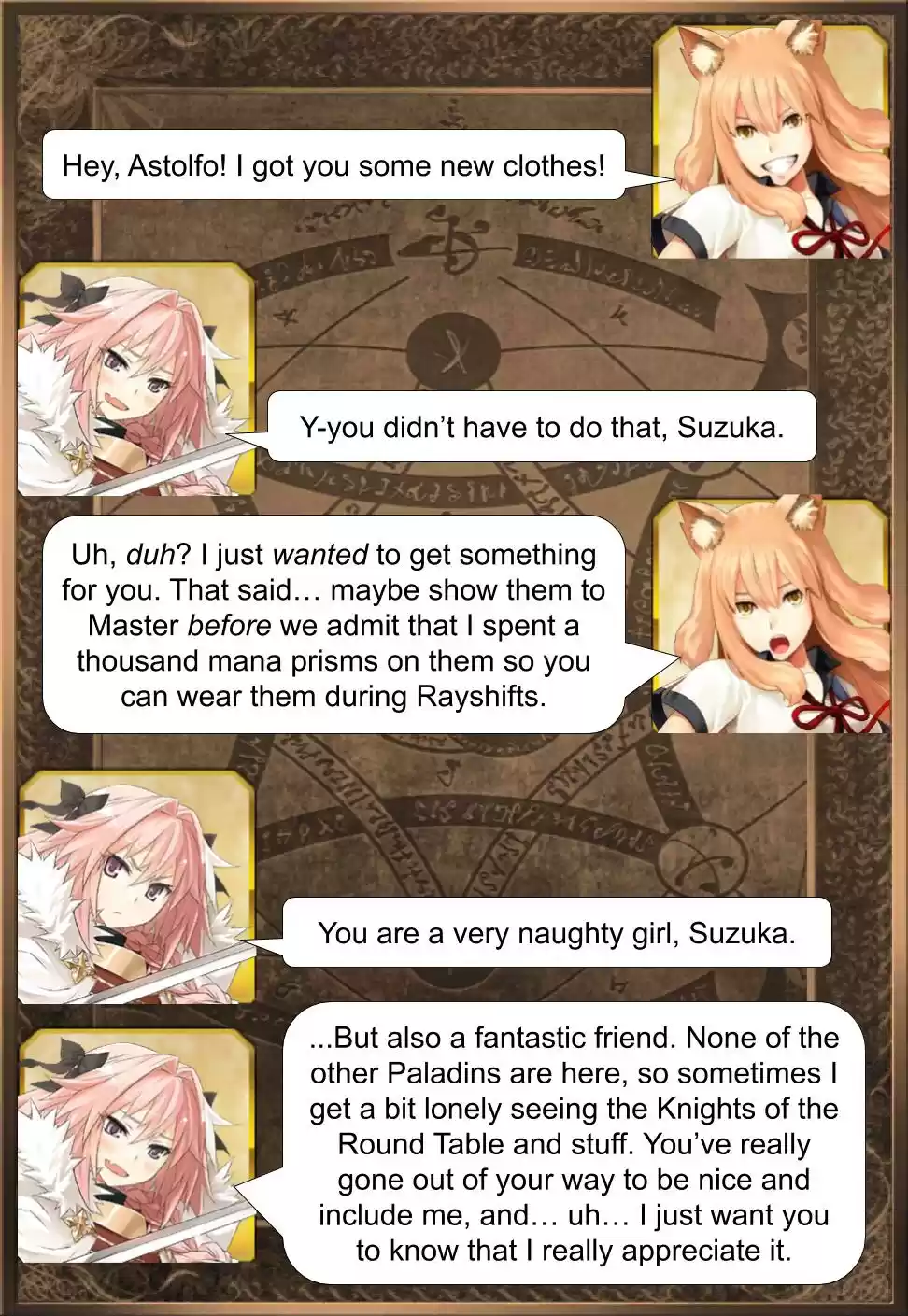 Fate/Grand Order Daily Chaldea (Doujinshi) Ch. 207 Trifas Outfit