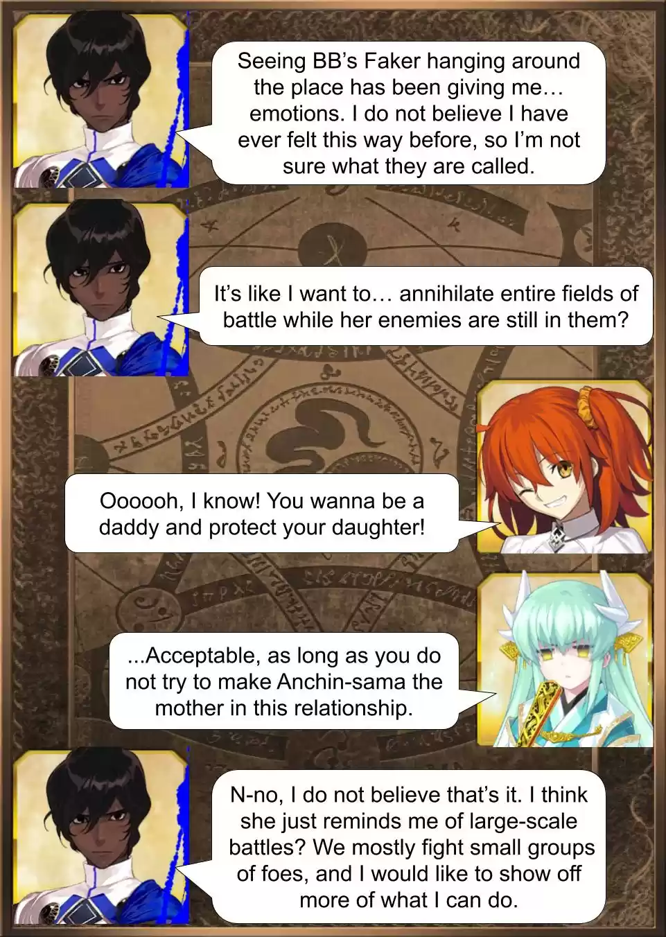 Fate/Grand Order Daily Chaldea (Doujinshi) Ch. 208 Desires