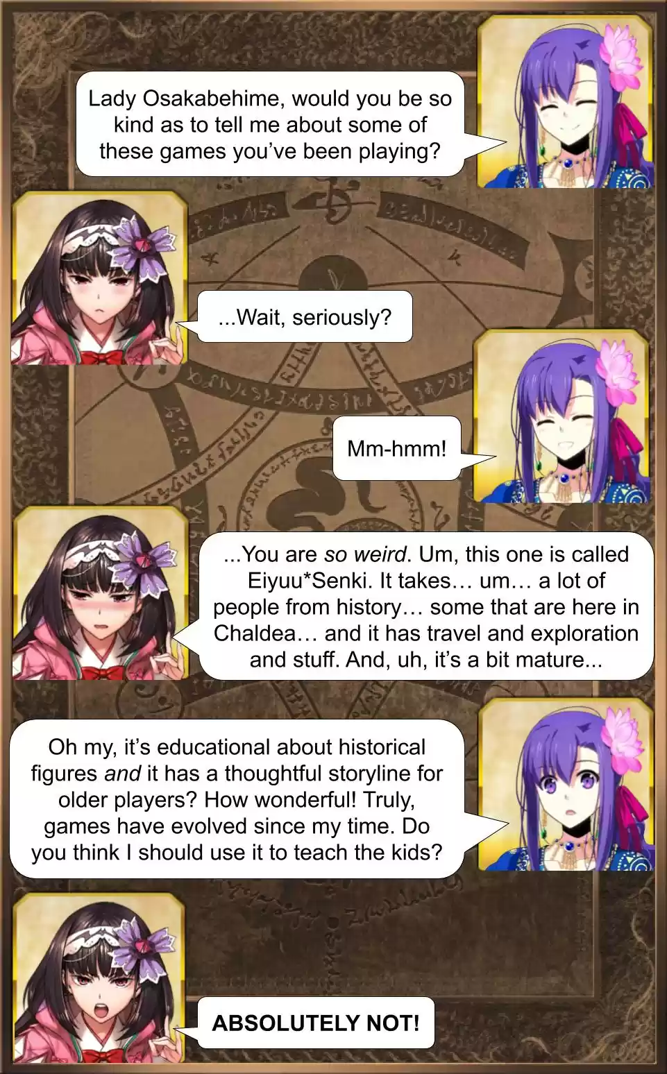 Fate/Grand Order Daily Chaldea (Doujinshi) Ch. 216 Educational Hobbies