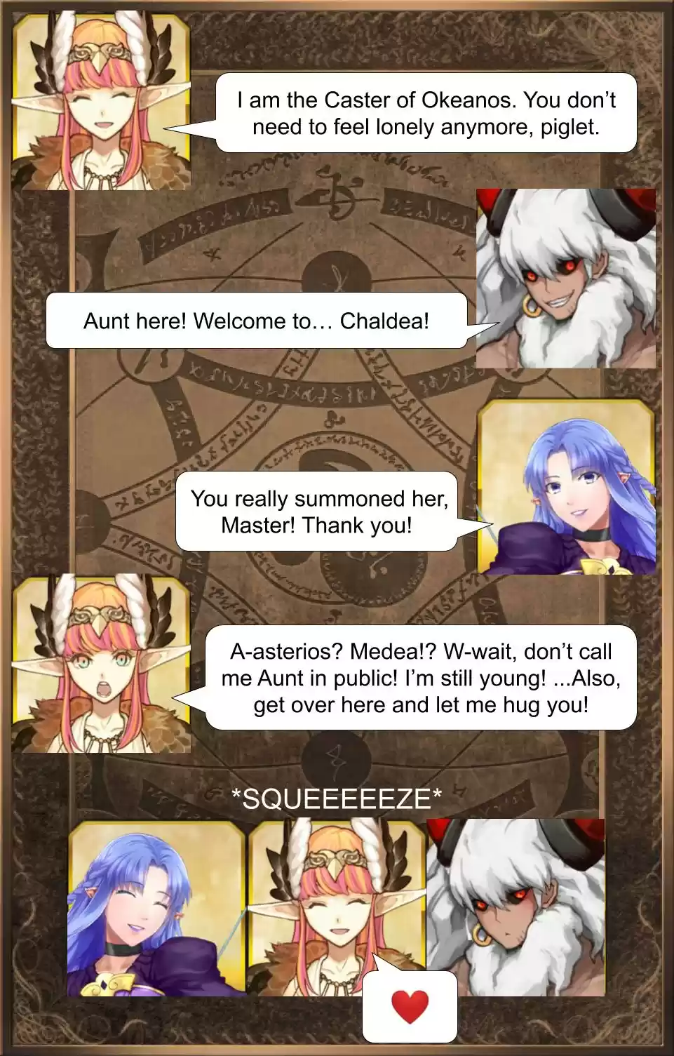 Fate/Grand Order Daily Chaldea (Doujinshi) Ch. 218 A Bird In The Hand