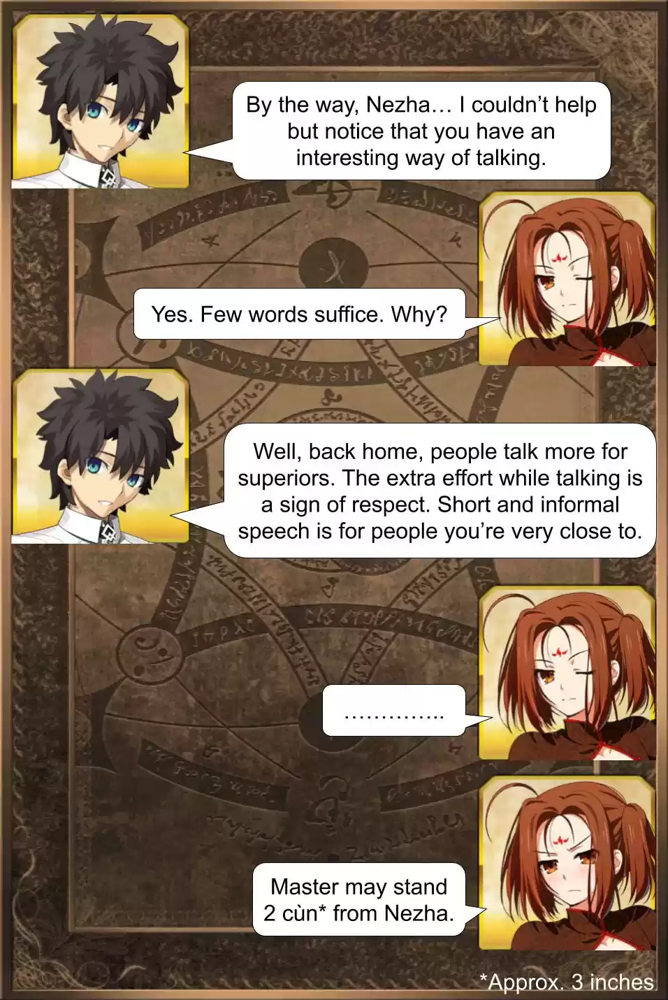 Fate/Grand Order Daily Chaldea (Doujinshi) Ch. 219 Speech Patterns