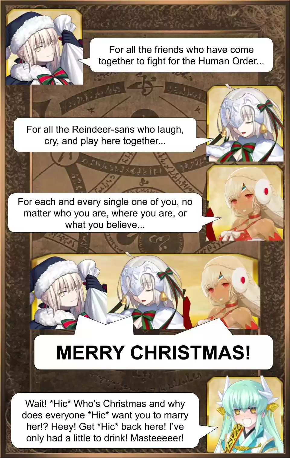 Fate/Grand Order Daily Chaldea (Doujinshi) Ch. 240 Merry Christmas 2019