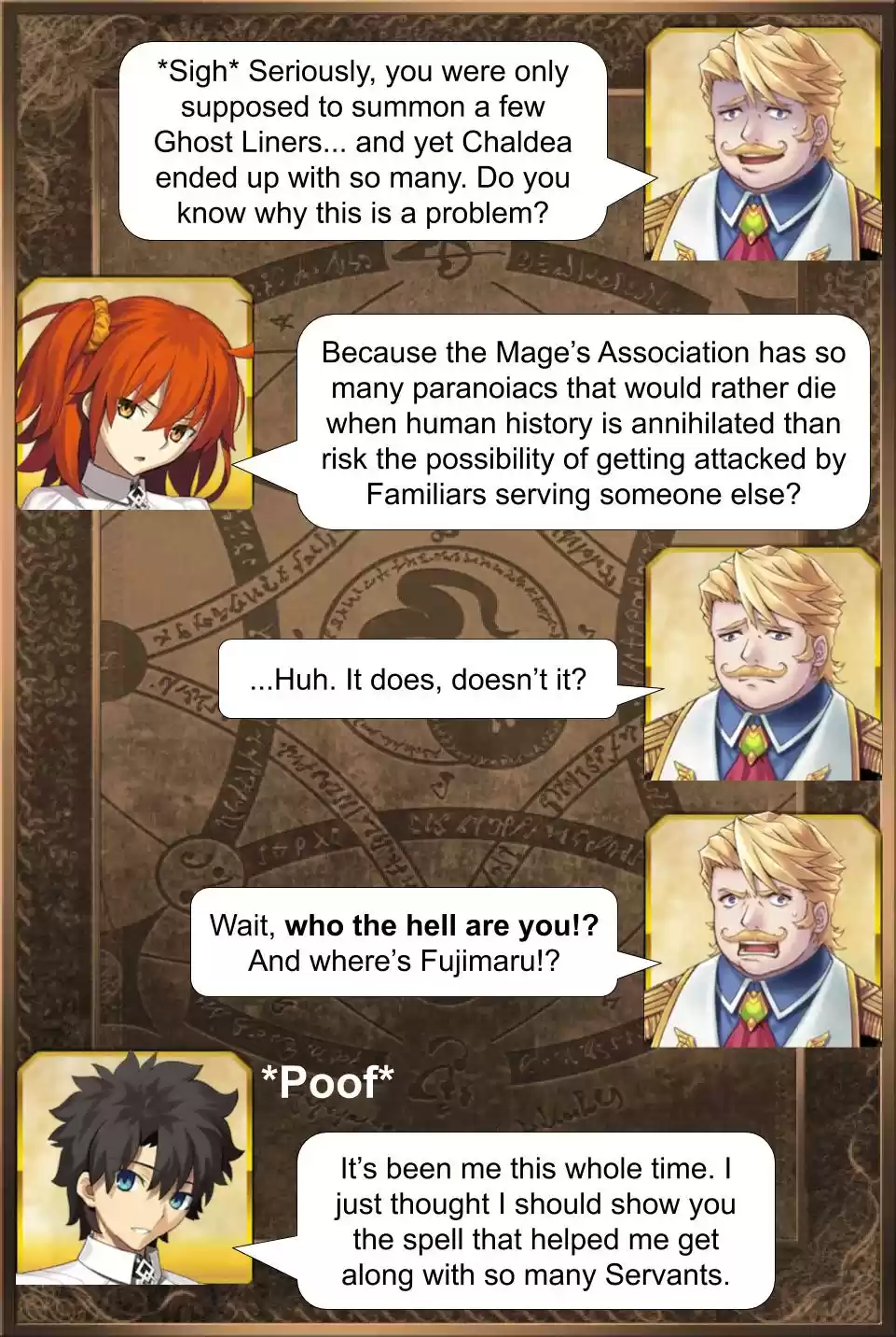 Fate/Grand Order Daily Chaldea (Doujinshi) Ch. 246 Interrogation Part 2