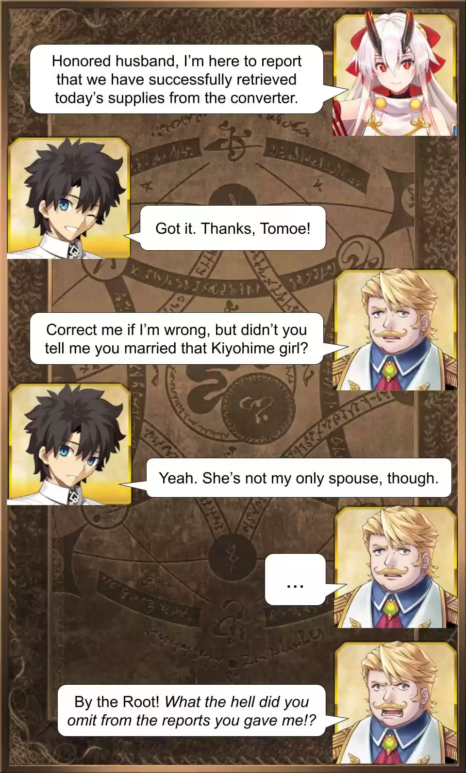 Fate/Grand Order Daily Chaldea (Doujinshi) Ch. 253 He Finally Found Out