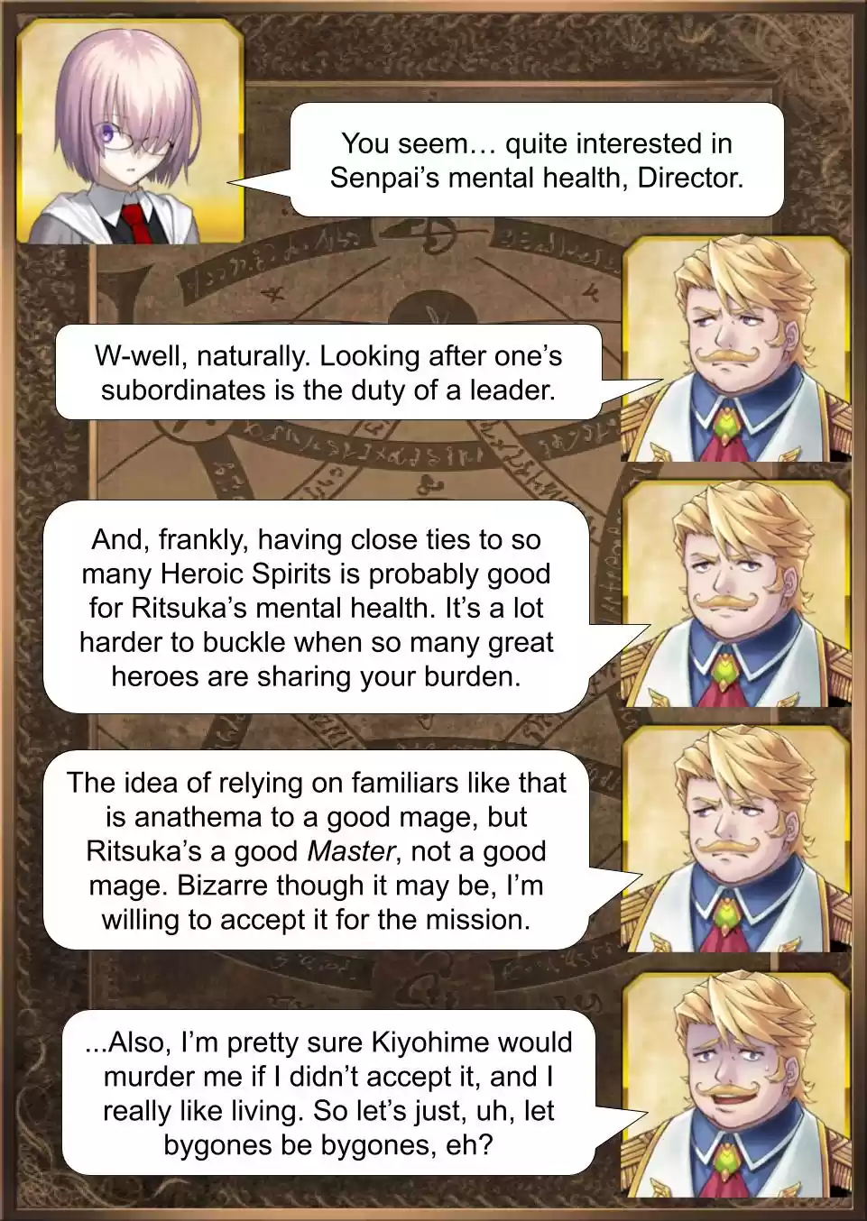 Fate/Grand Order Daily Chaldea (Doujinshi) Ch. 255 Acceptance