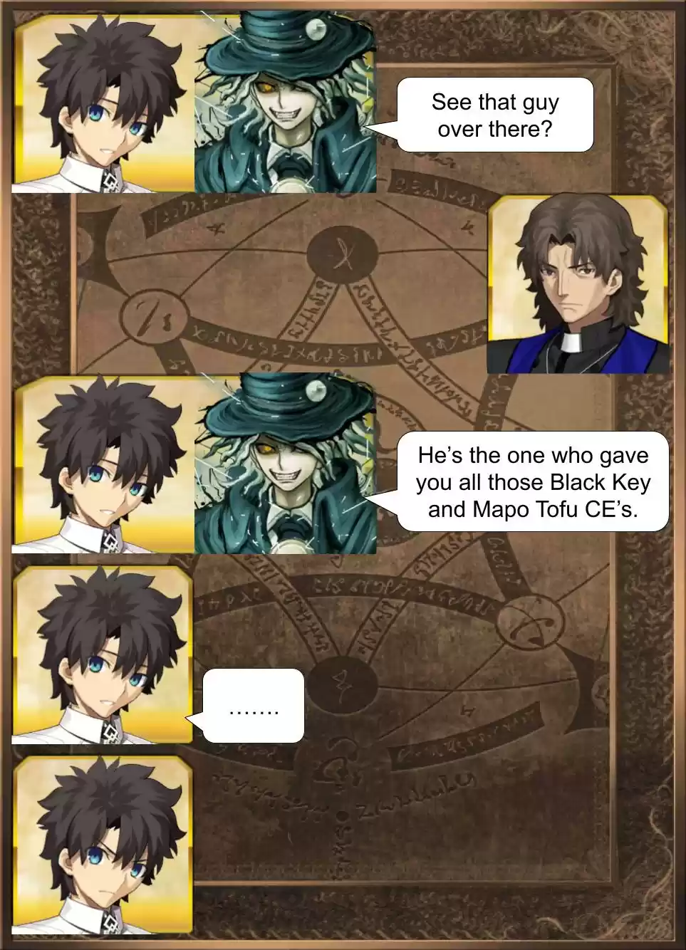 Fate/Grand Order Daily Chaldea (Doujinshi) Ch. 257 He Dies