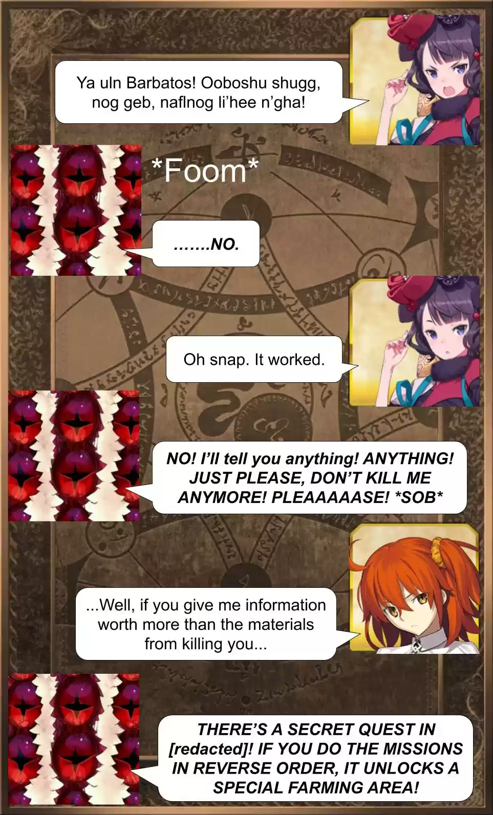 Fate/Grand Order Daily Chaldea (Doujinshi) Ch. 264 Summon Tentacle