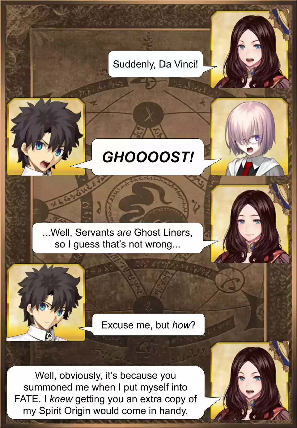 Fate/Grand Order Daily Chaldea (Doujinshi) Ch. 272 Plot Holes