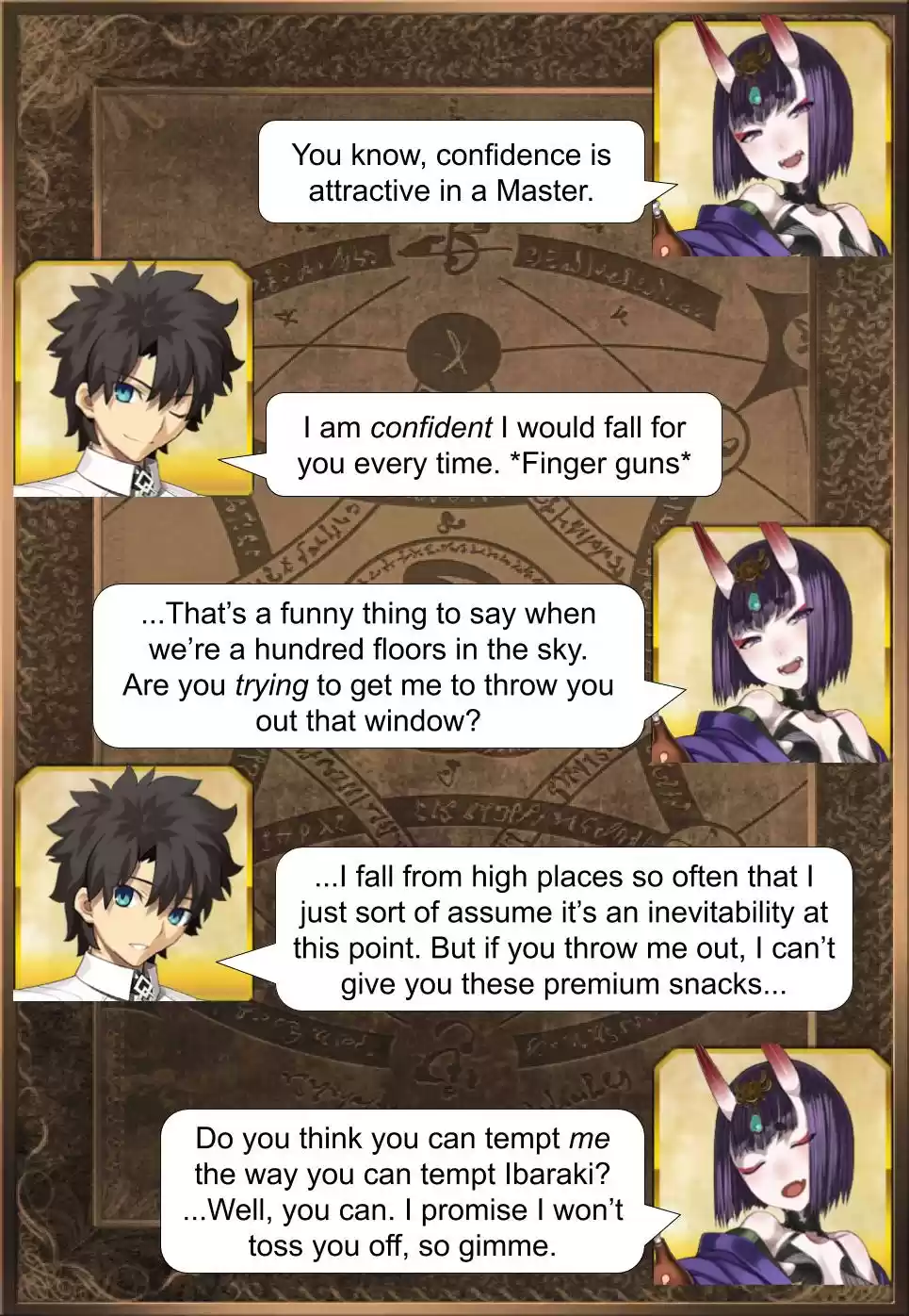 Fate/Grand Order Daily Chaldea (Doujinshi) Ch. 276 Atop The Pagoda