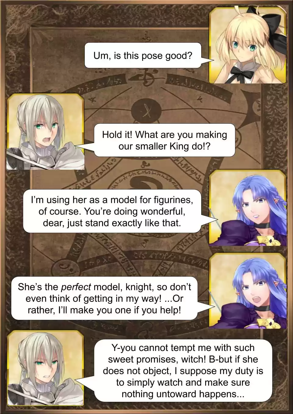 Fate/Grand Order Daily Chaldea (Doujinshi) Ch. 281 The Model