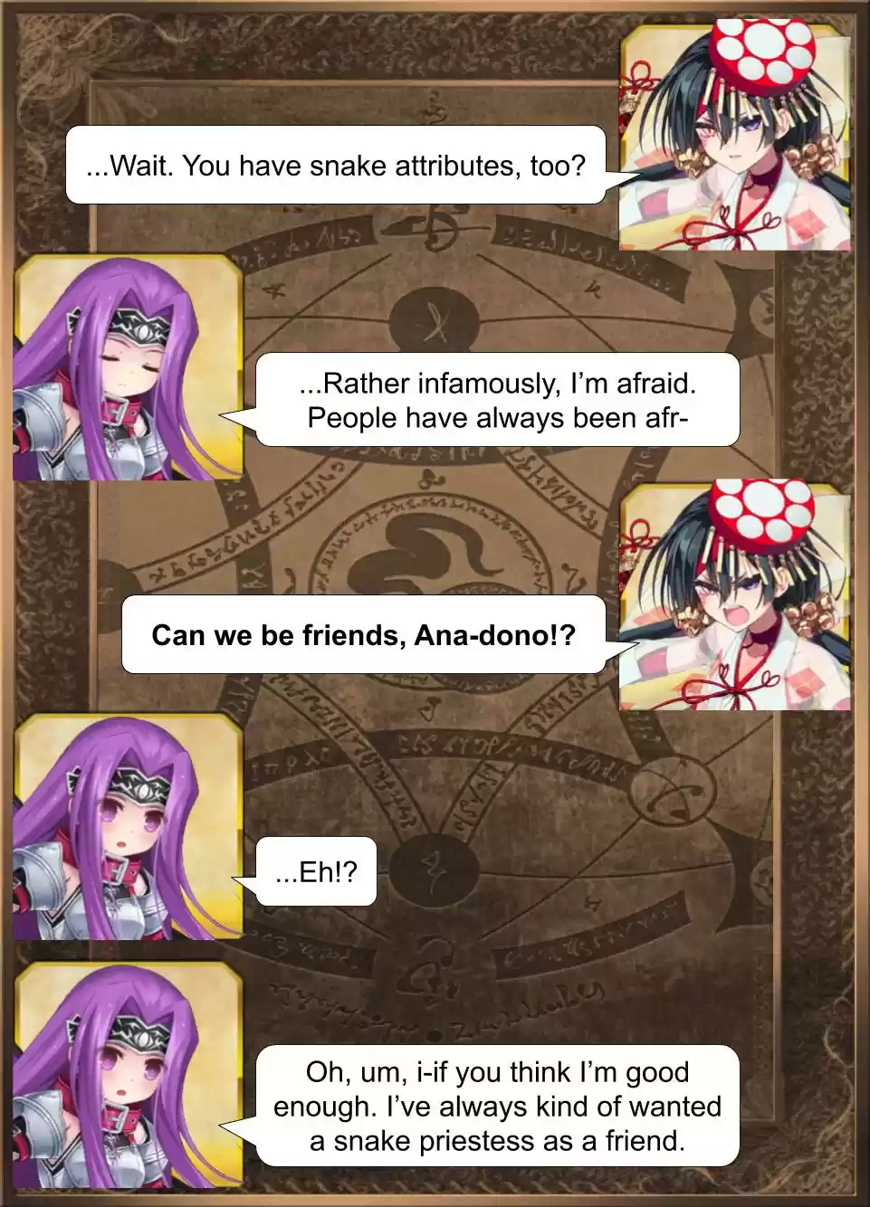 Fate/Grand Order Daily Chaldea (Doujinshi) Ch. 282 The Snakes