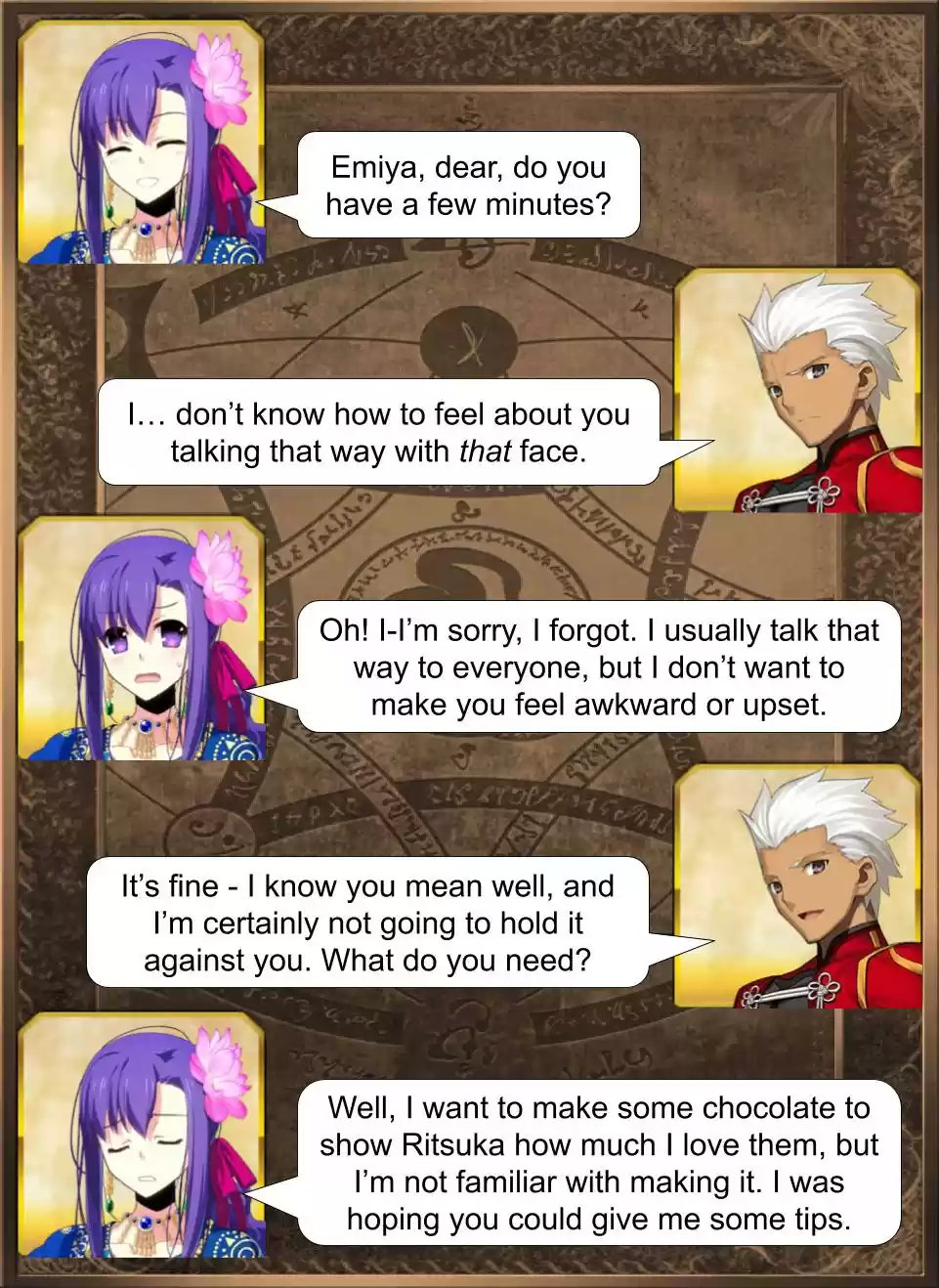 Fate/Grand Order Daily Chaldea (Doujinshi) Ch. 284 Chocolate Goddess