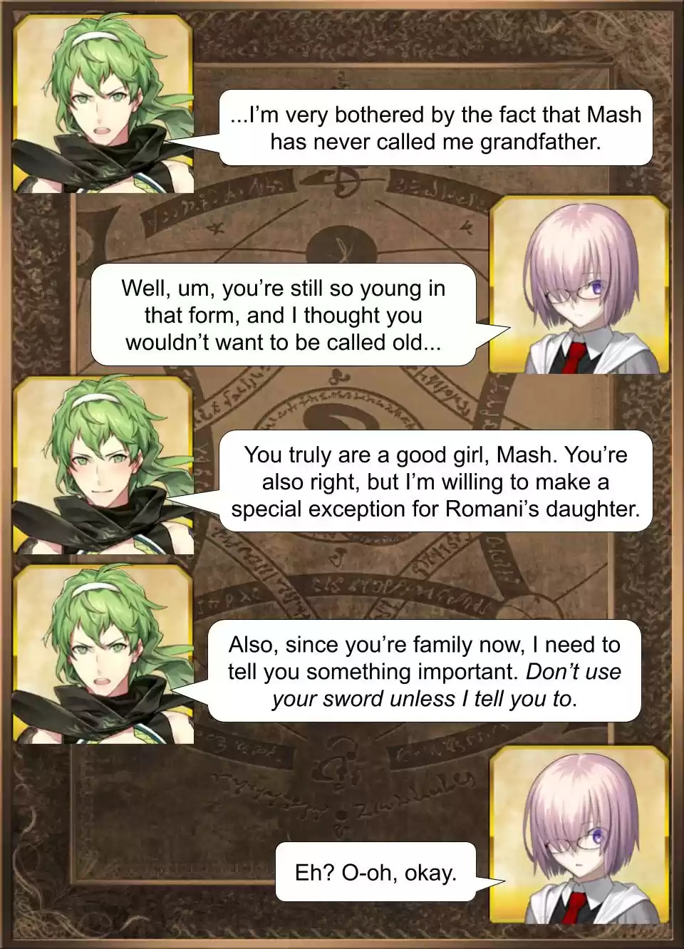 Fate/Grand Order Daily Chaldea (Doujinshi) Ch. 287 Grandfather