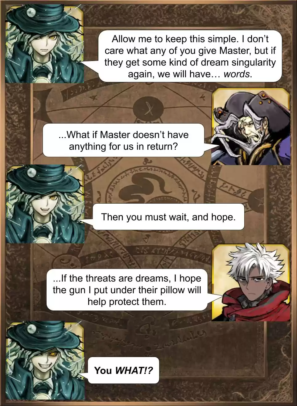 Fate/Grand Order Daily Chaldea (Doujinshi) Ch. 288 Meanwhile, The Men