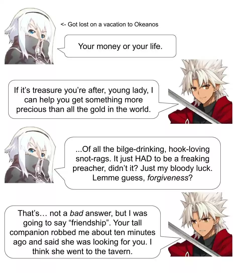 Fate/Grand Order Daily Chaldea (Doujinshi) Ch. 29 The F Word