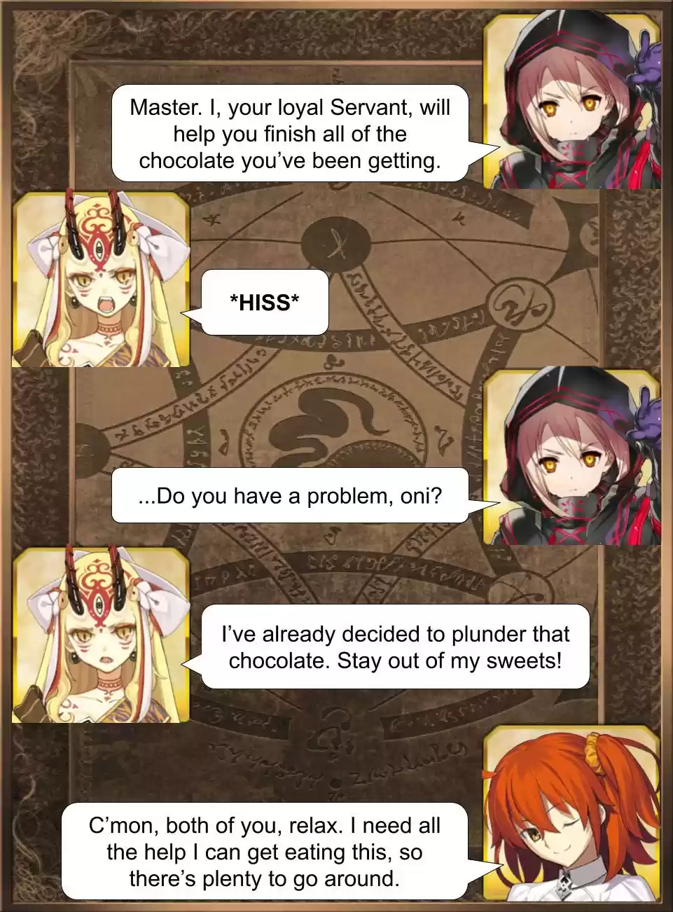 Fate/Grand Order Daily Chaldea (Doujinshi) Ch. 290 The Best Eaters