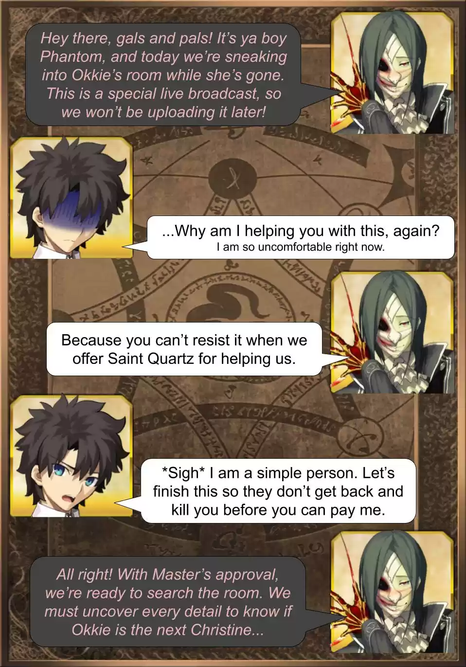 Fate/Grand Order Daily Chaldea (Doujinshi) Ch. 292 The Other Stalker