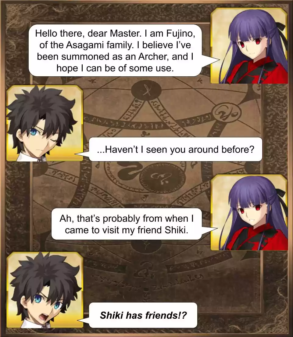 Fate/Grand Order Daily Chaldea (Doujinshi) Ch. 295 Fujino Arrives