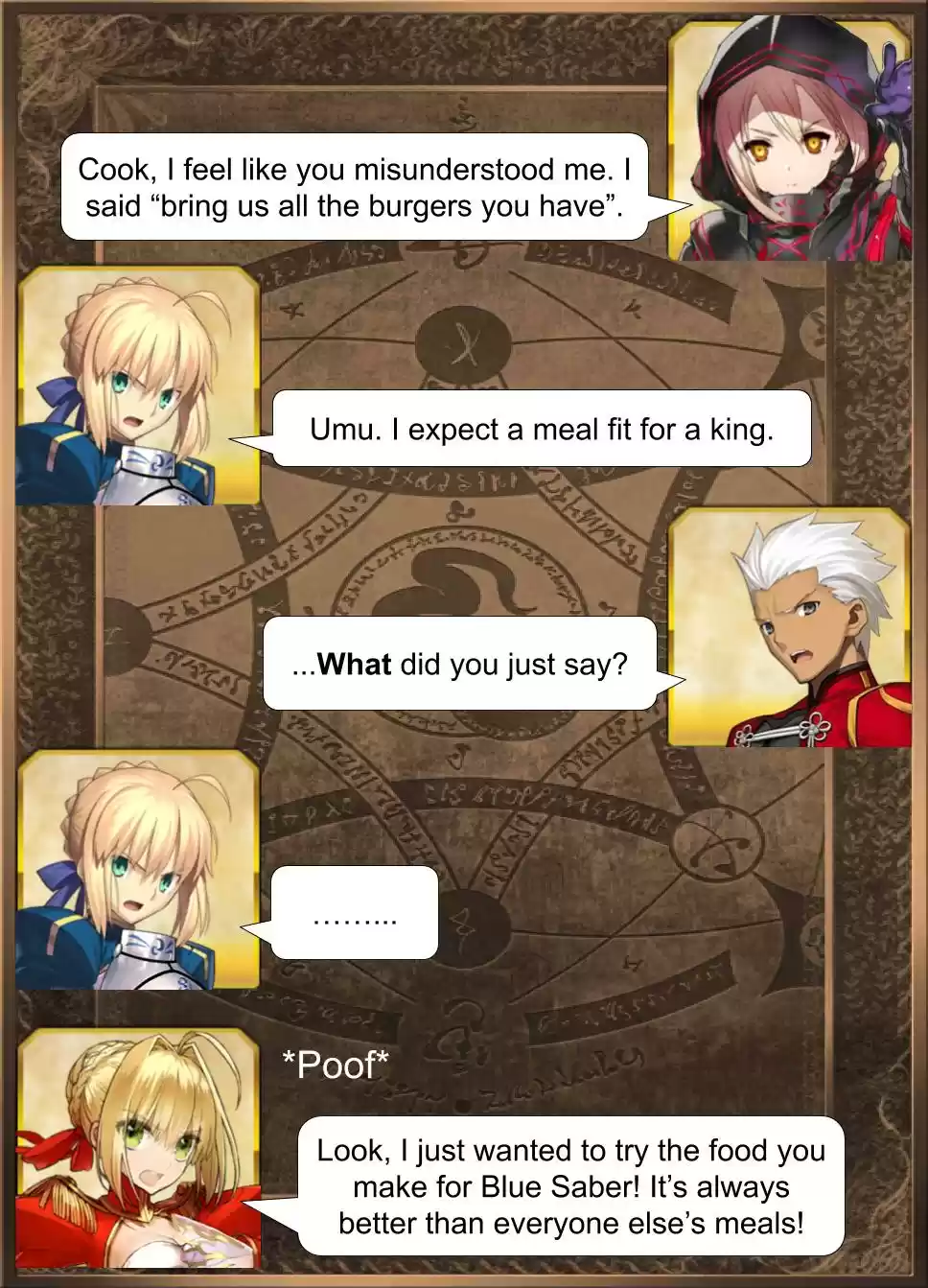 Fate/Grand Order Daily Chaldea (Doujinshi) Ch. 299 Food For A King