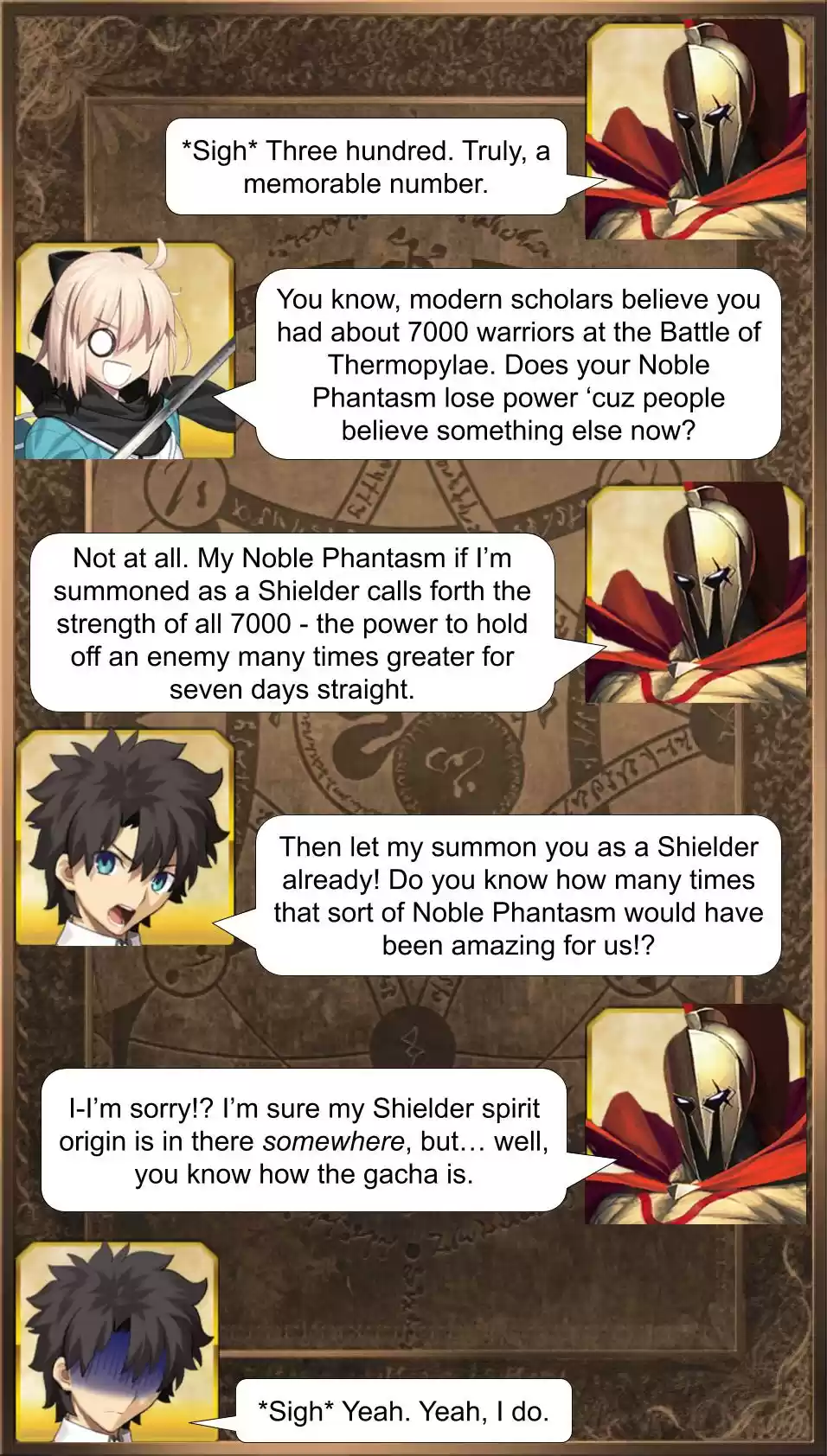 Fate/Grand Order Daily Chaldea (Doujinshi) Ch. 300 Three Hundred