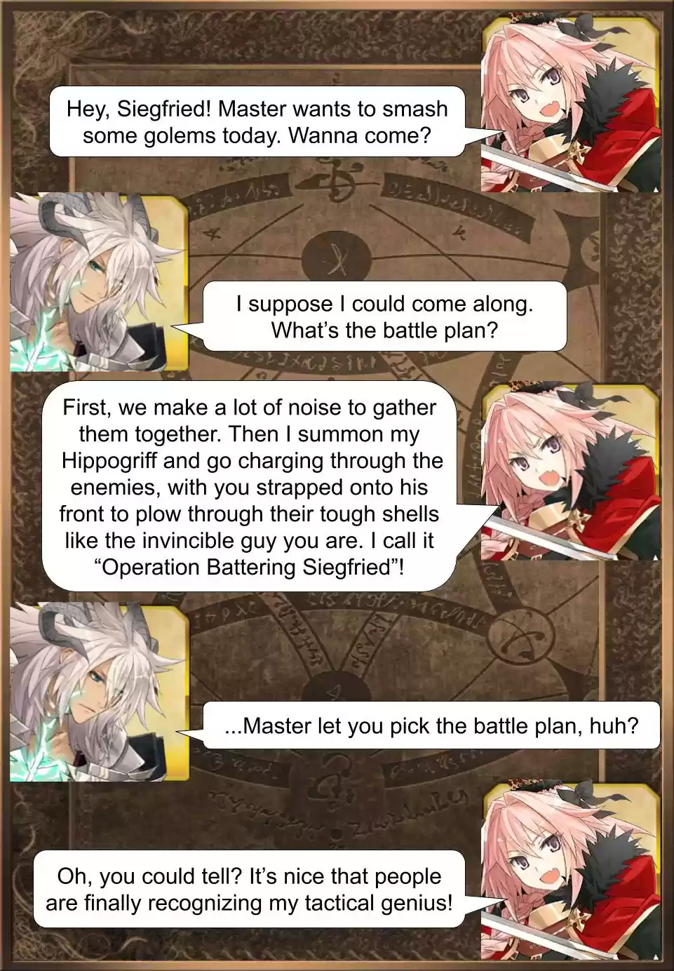 Fate/Grand Order Daily Chaldea (Doujinshi) Ch. 309 Astolfo Smash