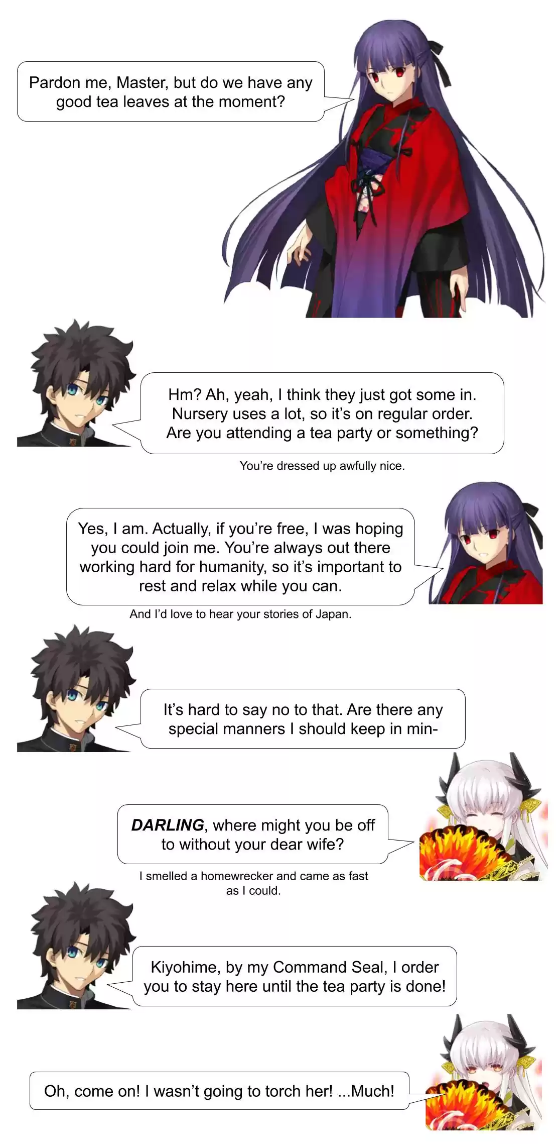 Fate/Grand Order Daily Chaldea (Doujinshi) Ch. 31 Tea Party