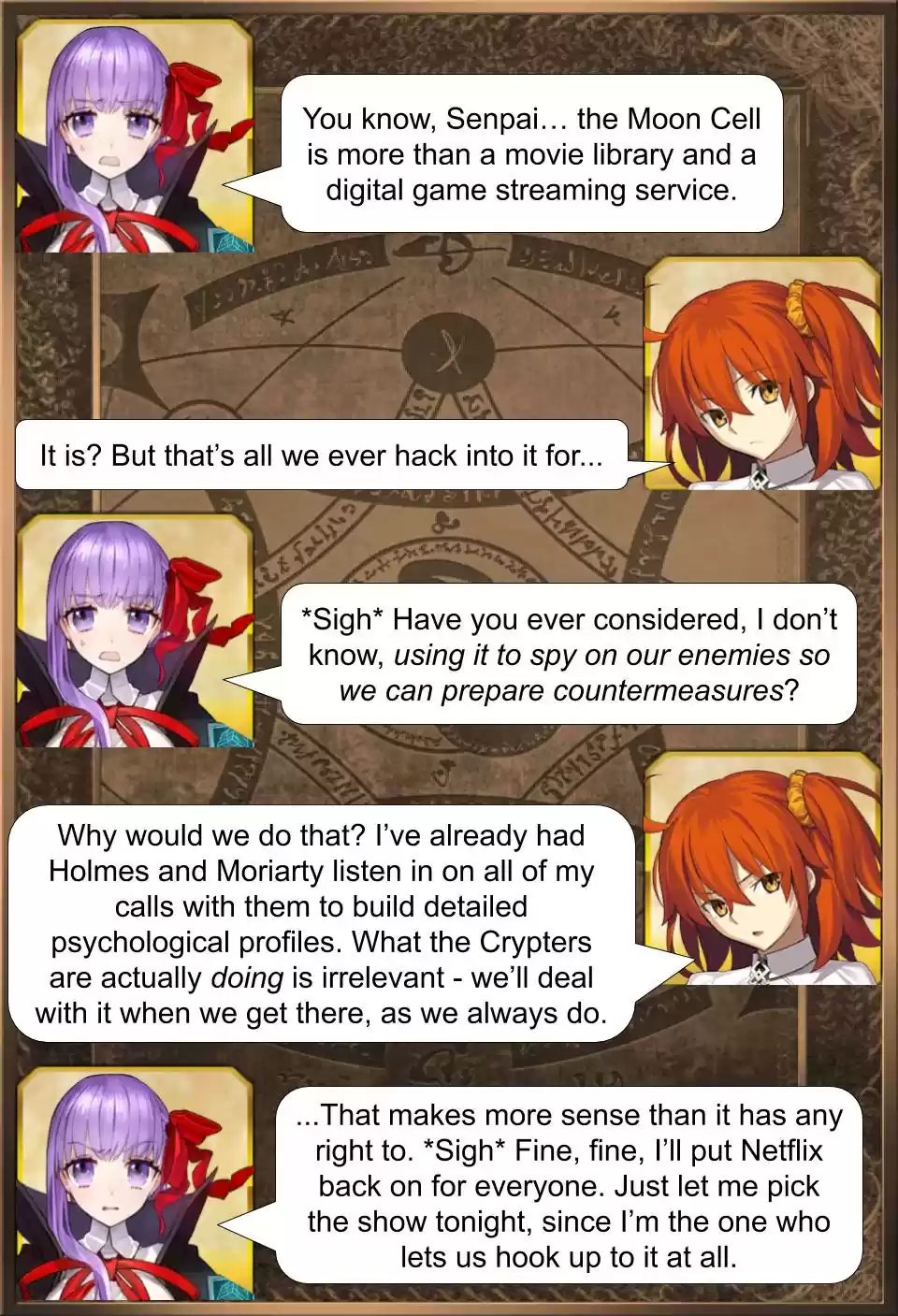 Fate/Grand Order Daily Chaldea (Doujinshi) Ch. 310 Mundane Utility