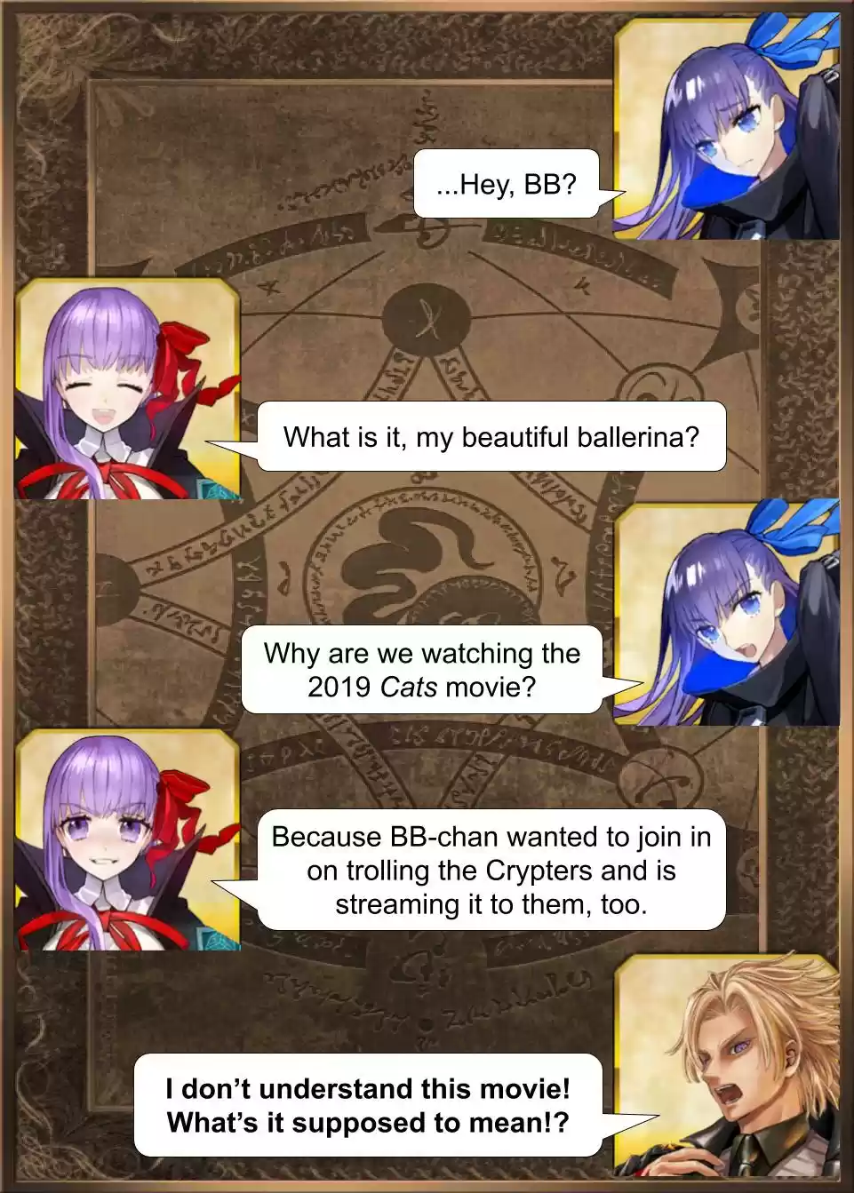 Fate/Grand Order Daily Chaldea (Doujinshi) Ch. 311 BB's Movie Night