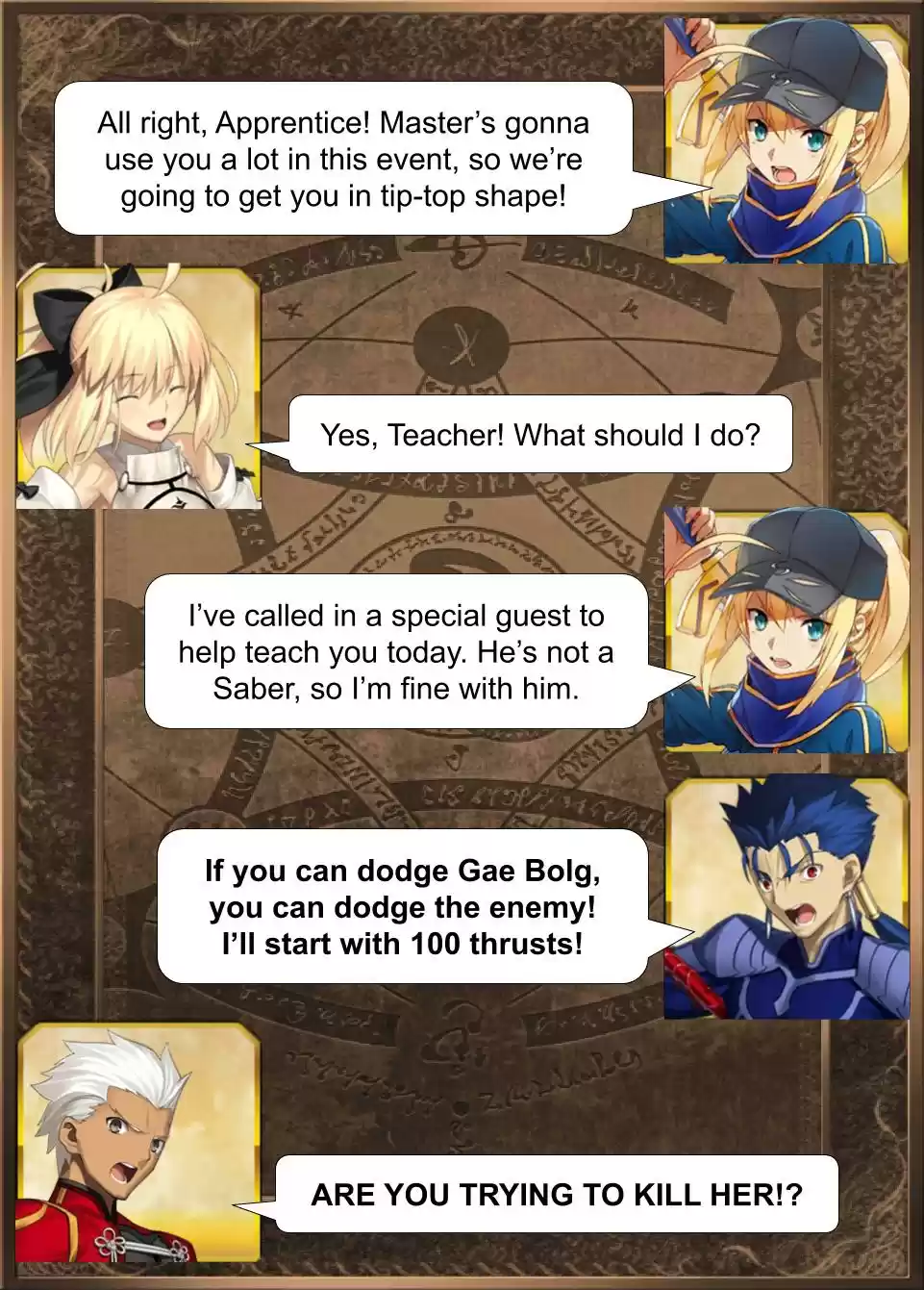 Fate/Grand Order Daily Chaldea (Doujinshi) Ch. 317 Saber Wars Preparation