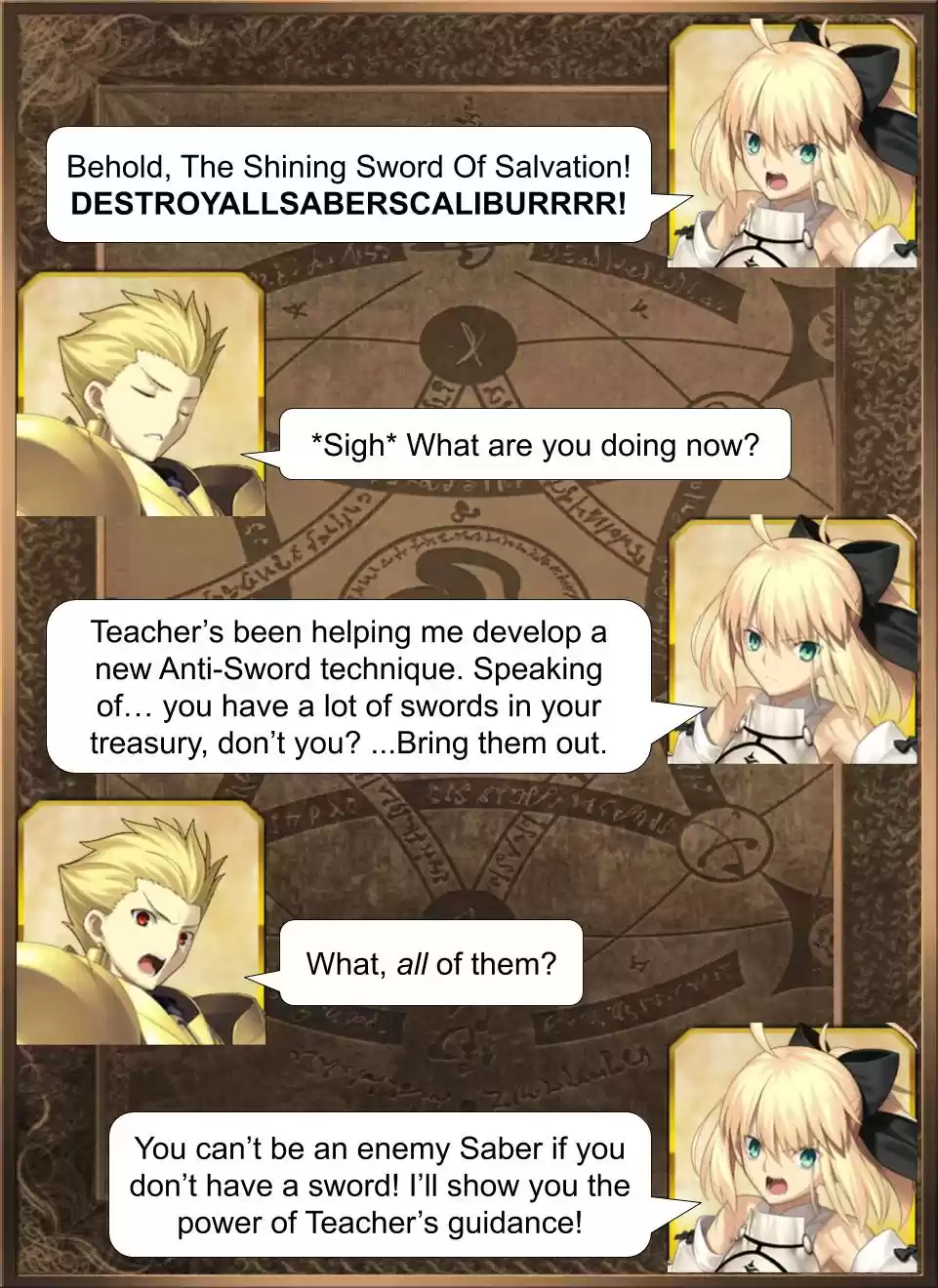 Fate/Grand Order Daily Chaldea (Doujinshi) Ch. 318 The Power Begins To Manifest