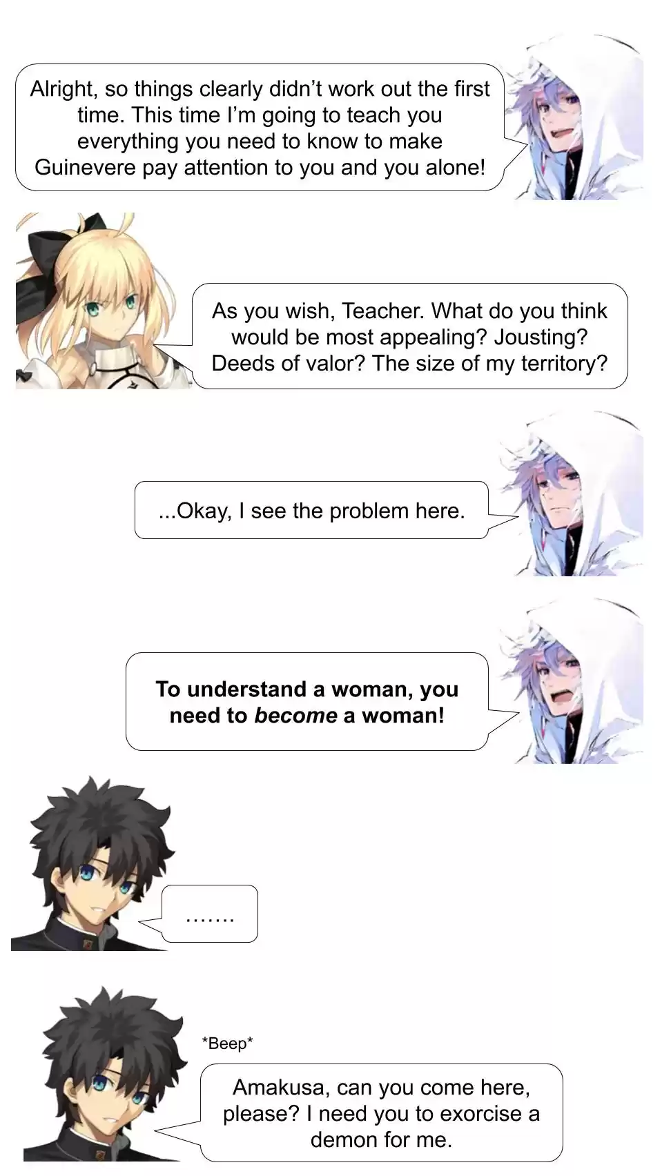 Fate/Grand Order Daily Chaldea (Doujinshi) Ch. 33 Phrasing