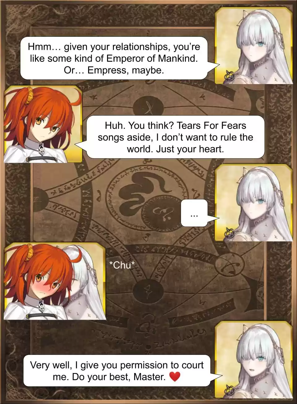 Fate/Grand Order Daily Chaldea (Doujinshi) Ch. 334 Relationship Goals