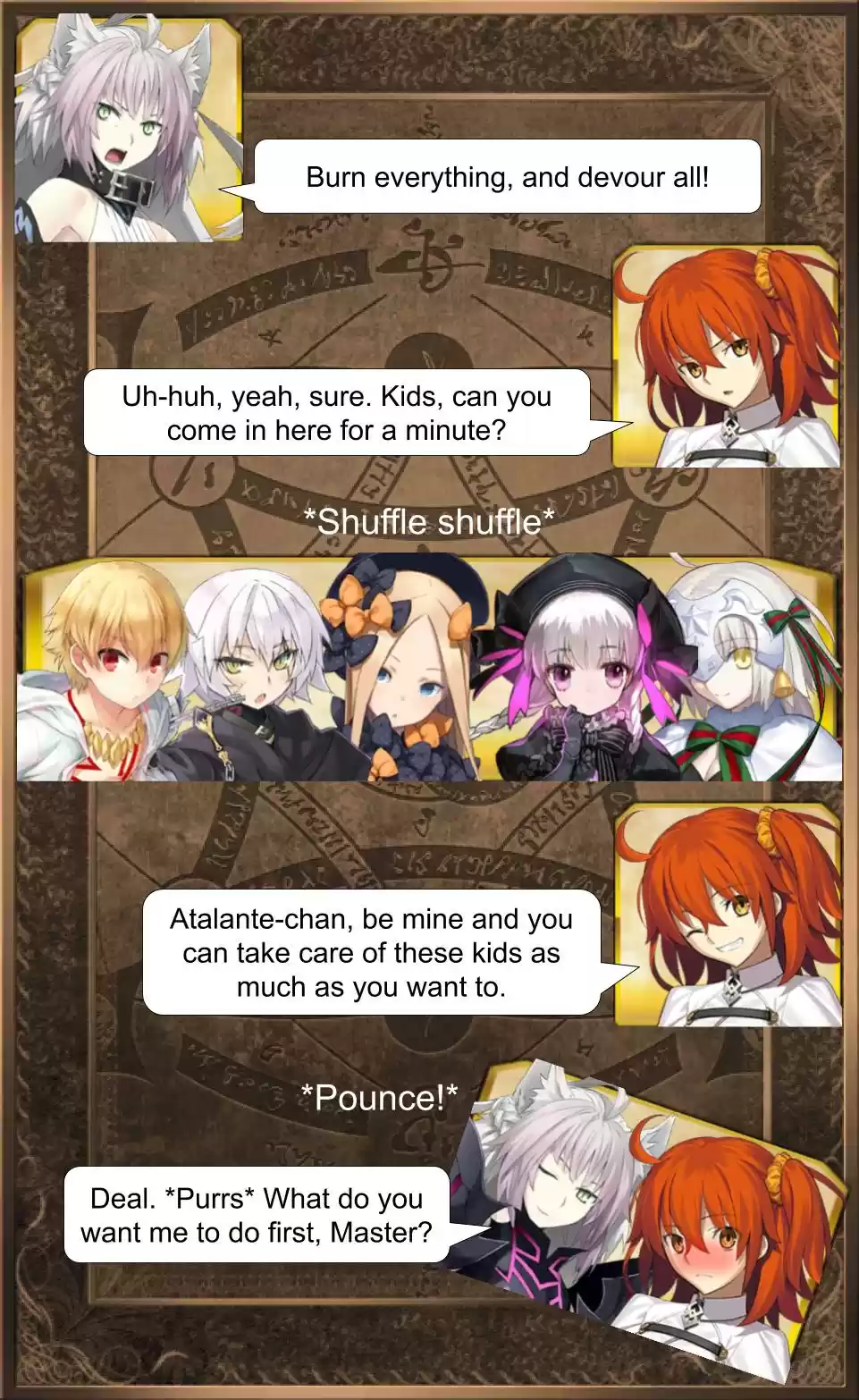 Fate/Grand Order Daily Chaldea (Doujinshi) Ch. 335 Atalante Alter Arrives