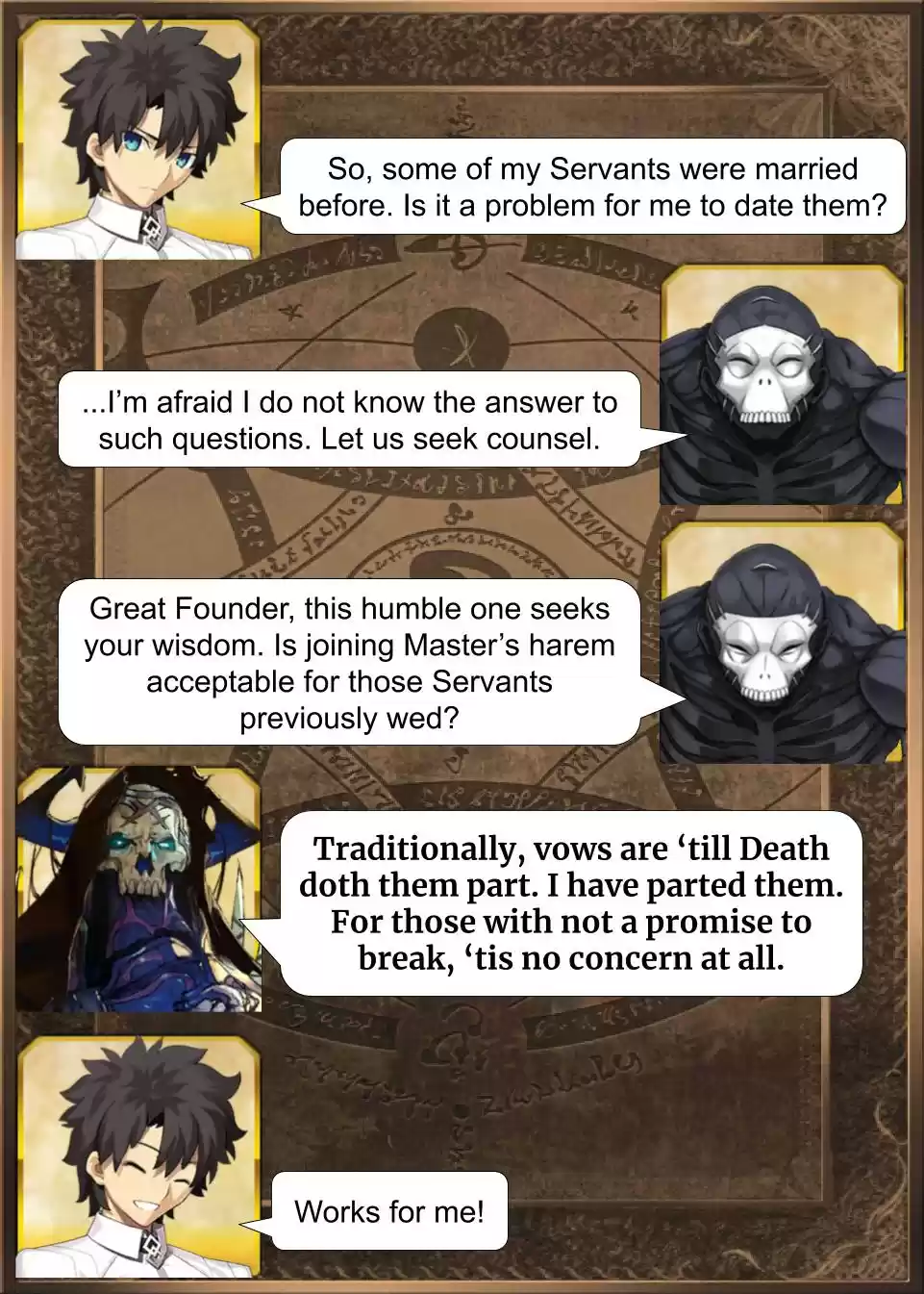 Fate/Grand Order Daily Chaldea (Doujinshi) Ch. 339 Harem Morality