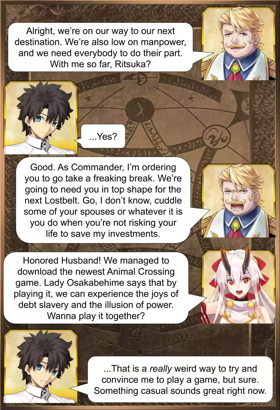 Fate/Grand Order Daily Chaldea (Doujinshi) Ch. 345 The Journey Resumes