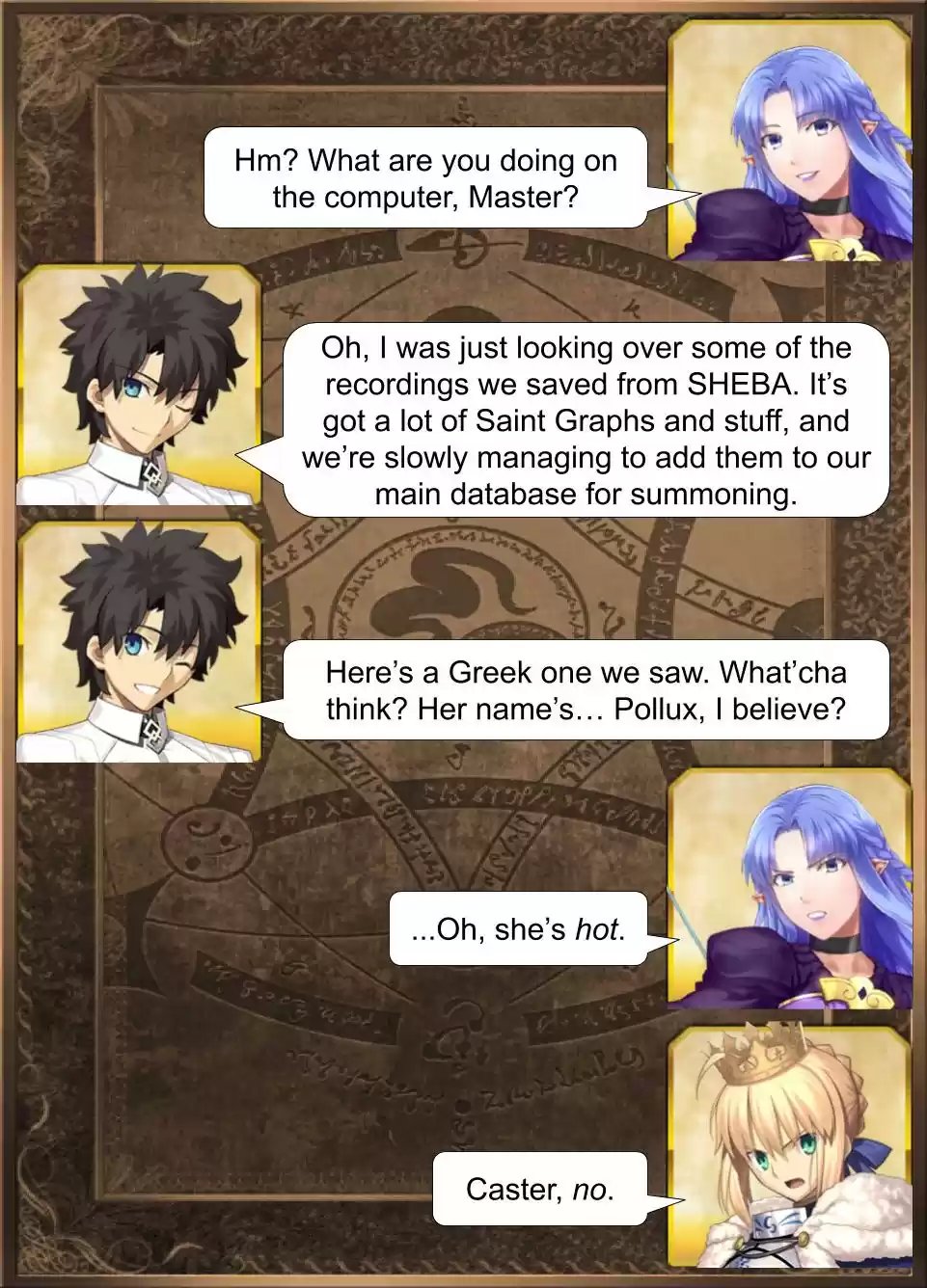 Fate/Grand Order Daily Chaldea (Doujinshi) Ch. 351 Visions Of The Future