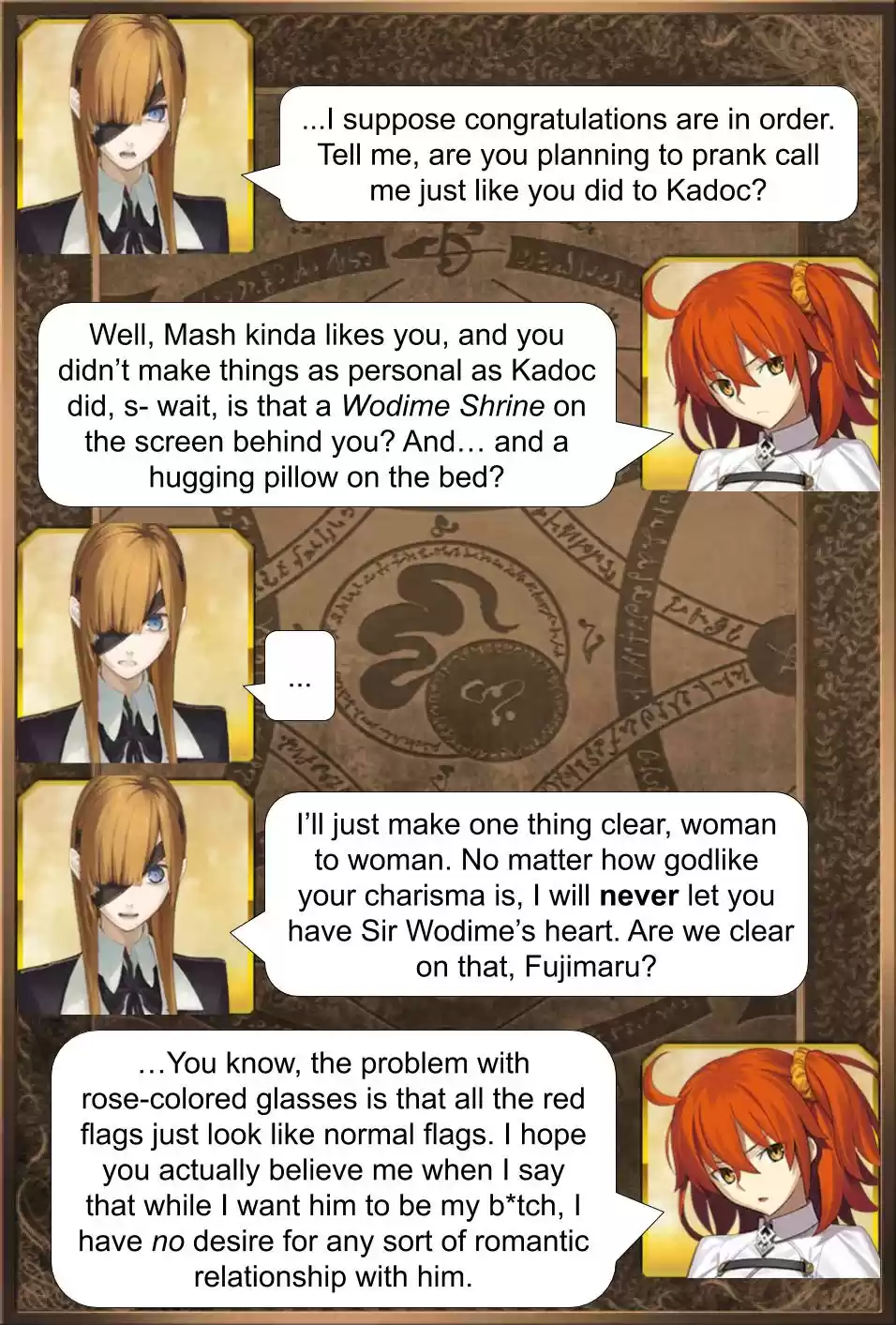 Fate/Grand Order Daily Chaldea (Doujinshi) Ch. 353 Establishing Boundaries