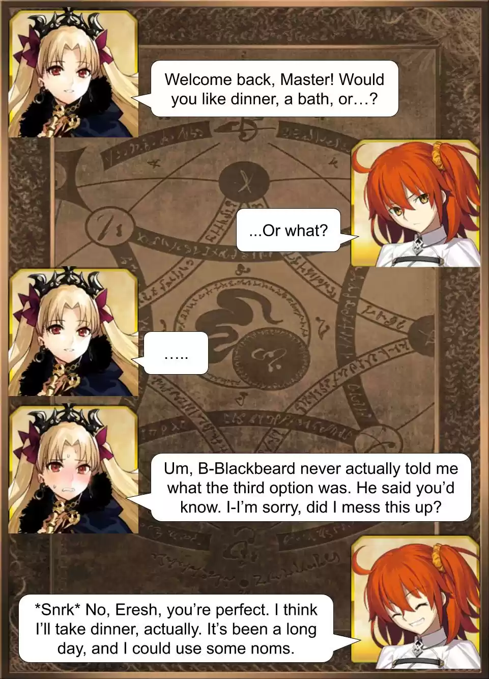 Fate/Grand Order Daily Chaldea (Doujinshi) Ch. 354 Coming Home